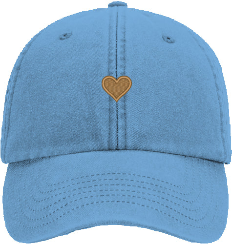 Herz aus Gold - Vintage-Cap
