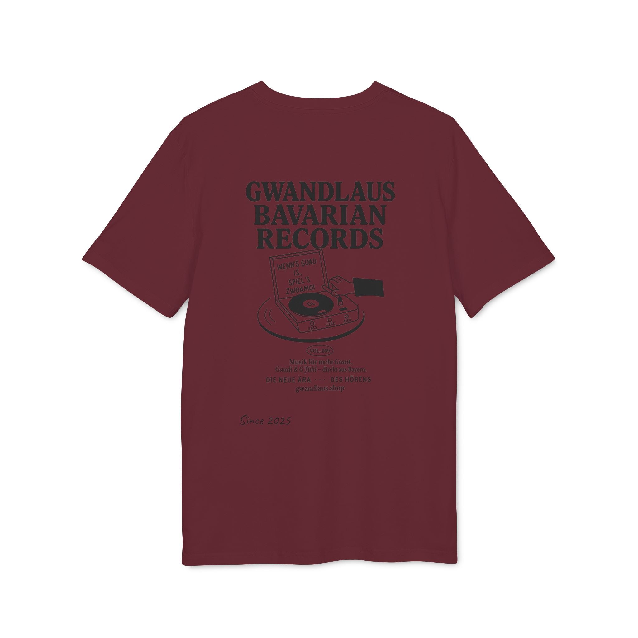 T-Shirt Unisex Gwandlaus Records