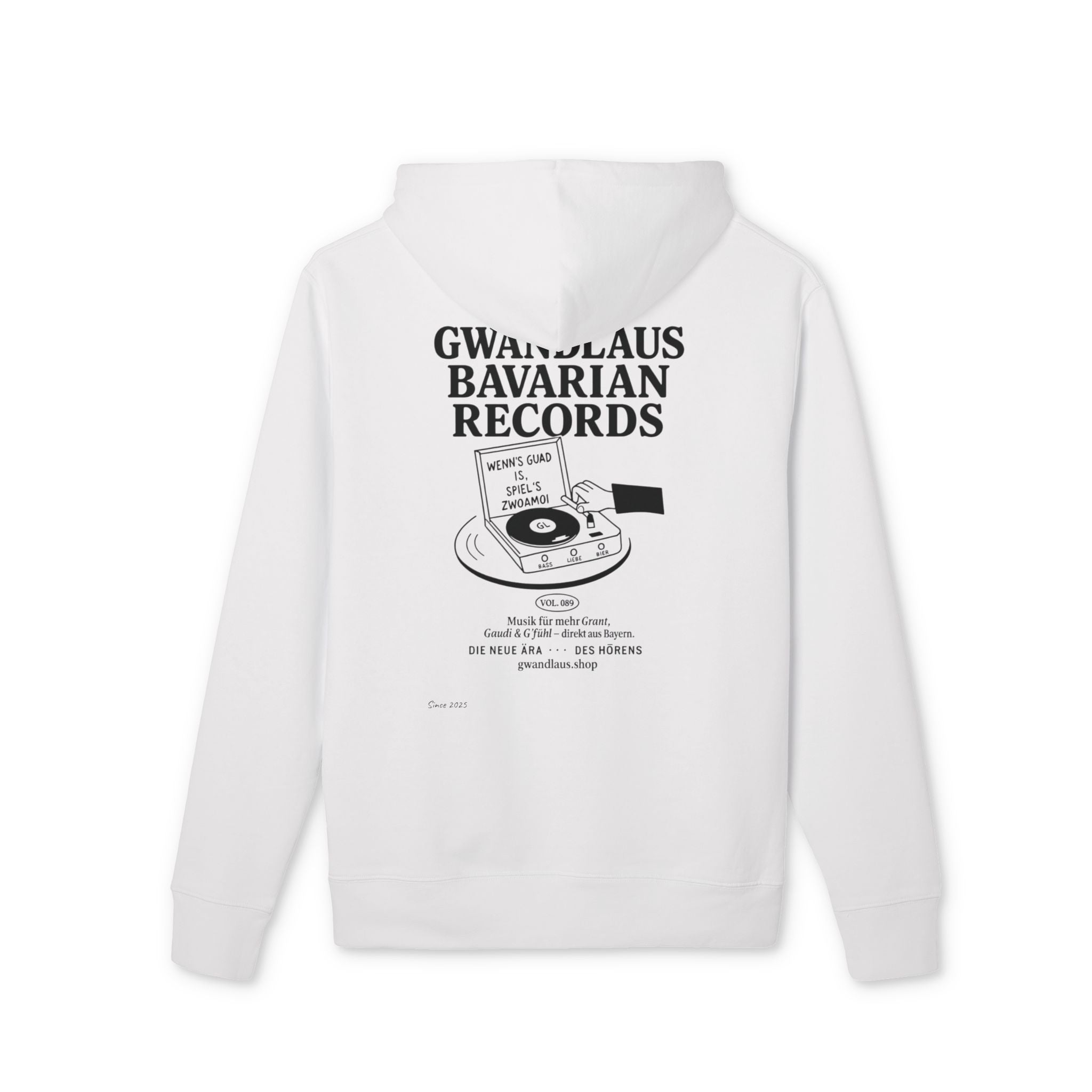 Hoodie Unisex Gwandlaus Records