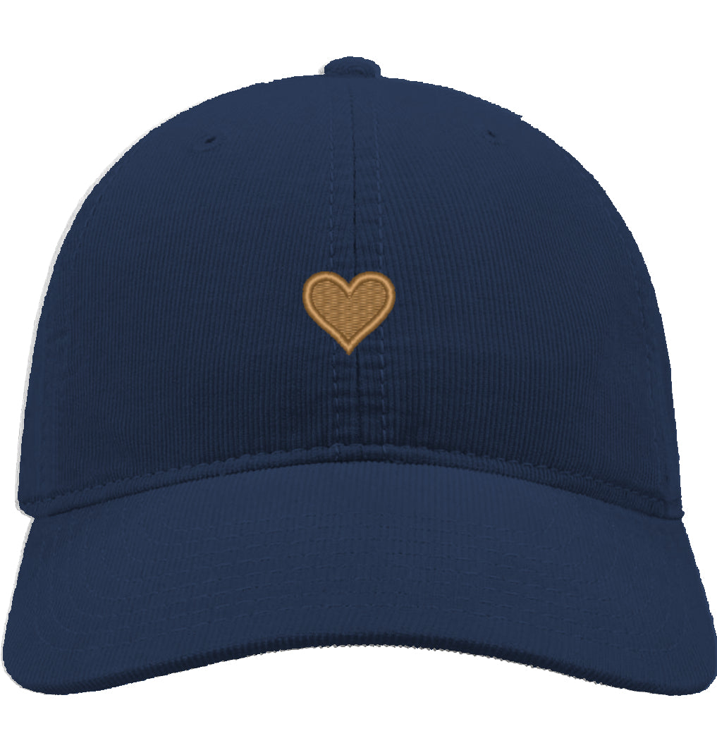Herz aus Gold - Cord-Cap