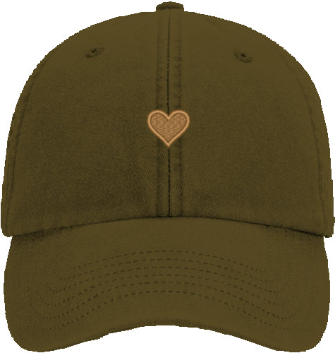 Herz aus Gold - Vintage-Cap