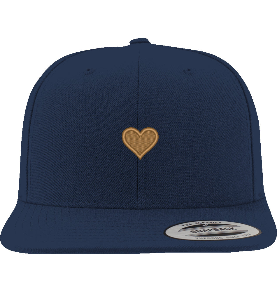 Herz aus Gold - Baseball-Cap