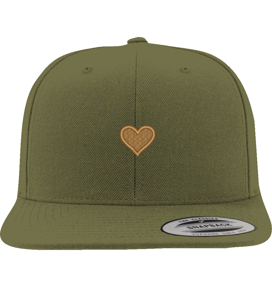 Herz aus Gold - Baseball-Cap