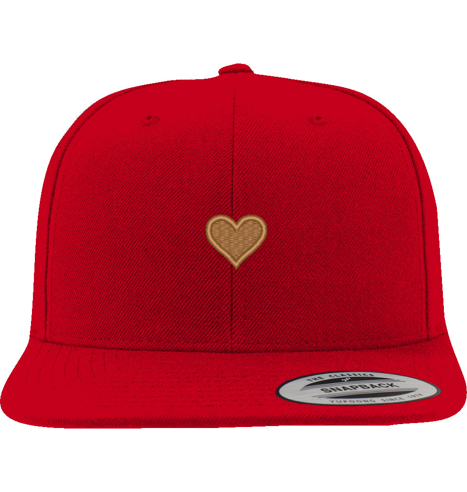 Herz aus Gold - Baseball-Cap