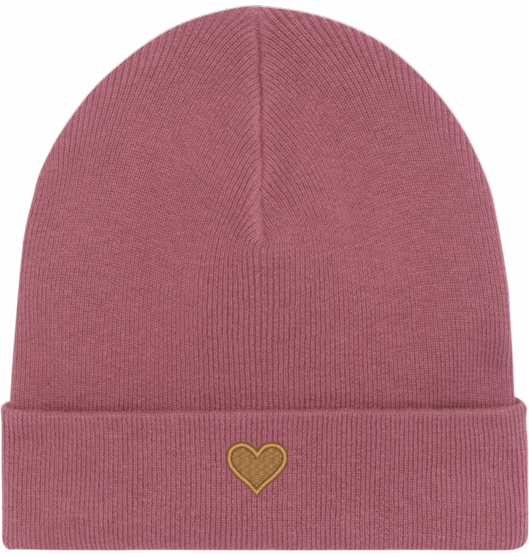Herz aus Gold - Beanie