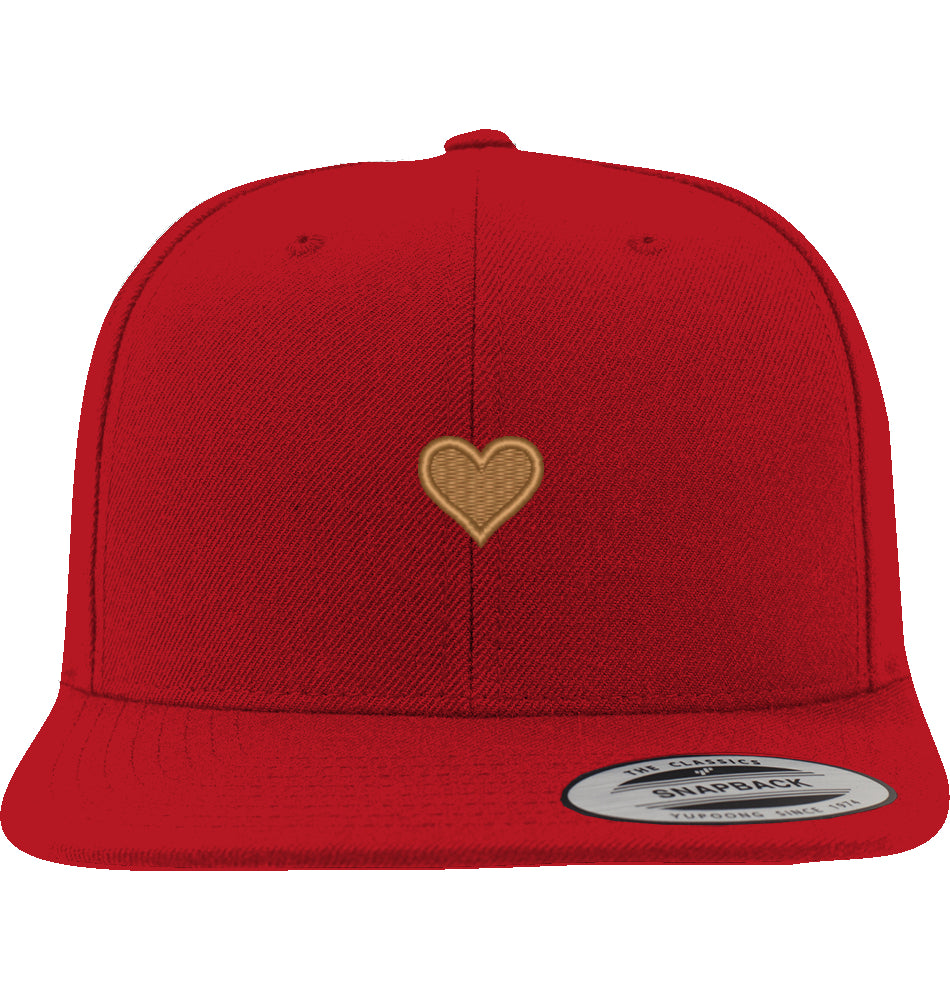 Herz aus Gold - Baseball-Cap