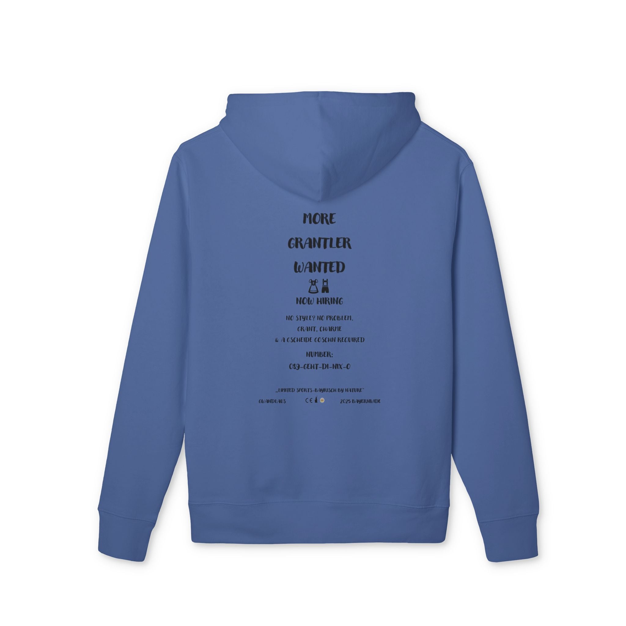 Hoodie Unisex MORE GRANTLER WANTED