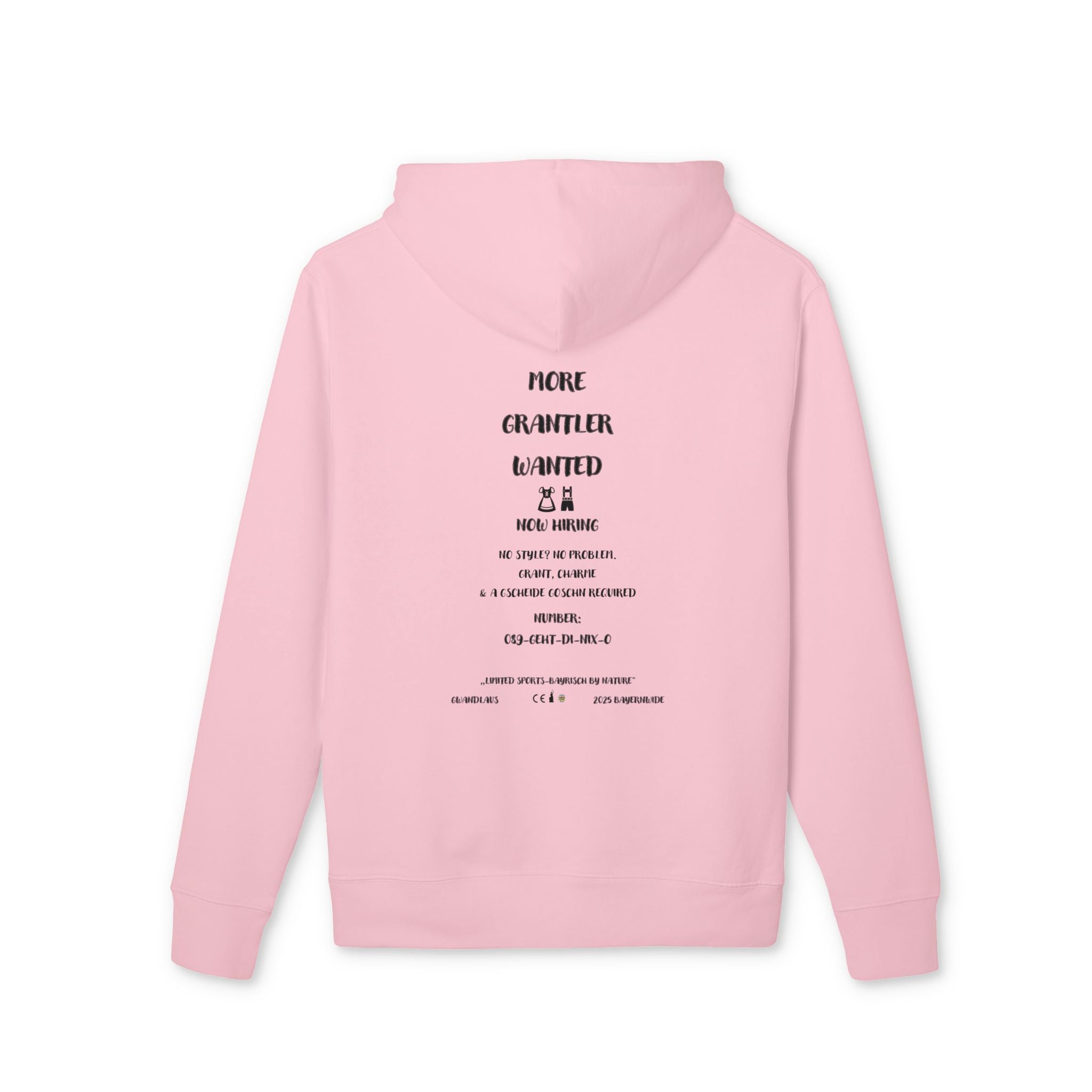 Hoodie Unisex MORE GRANTLER WANTED