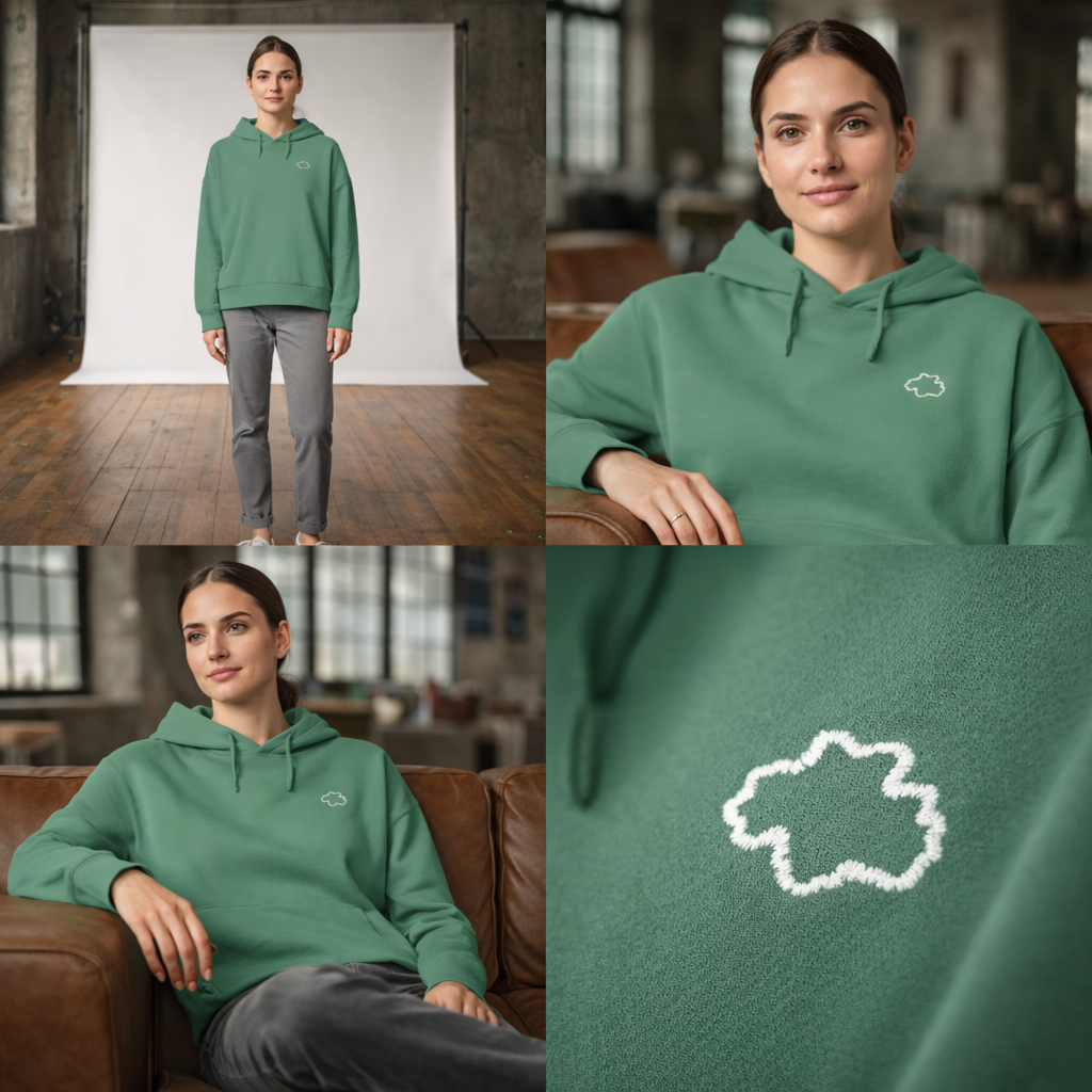 Womens  Boxcut Hoodie - München
