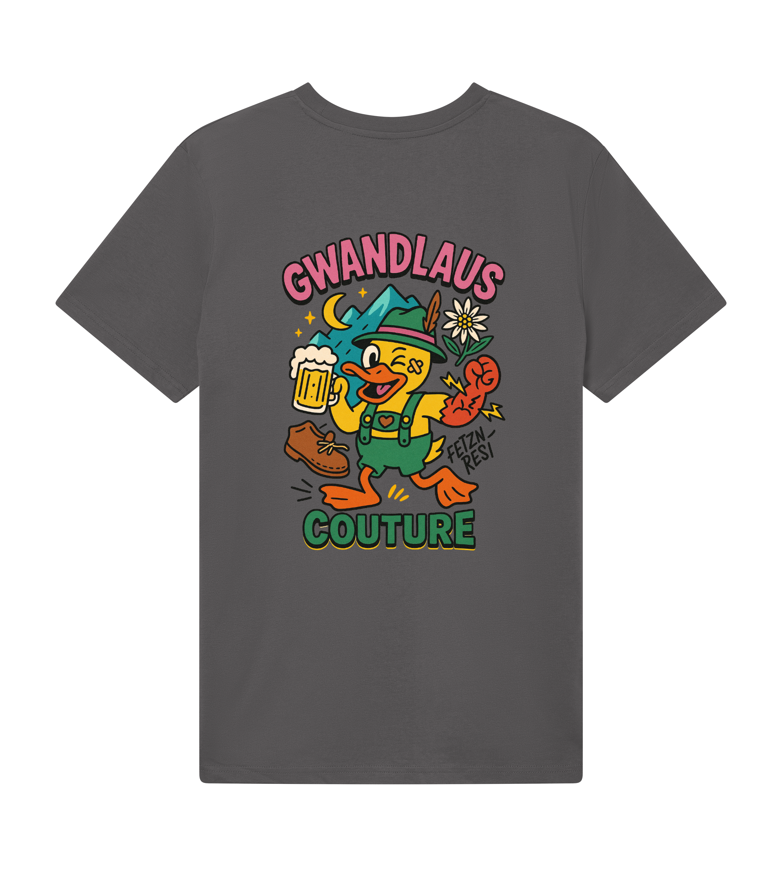 Mens Crafter Tee Crazy Duck