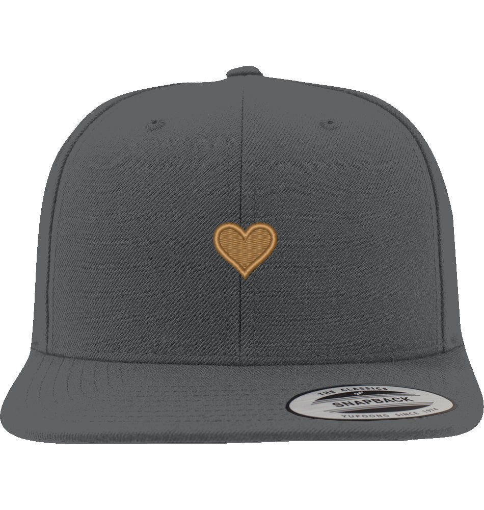 Herz aus Gold - Baseball-Cap