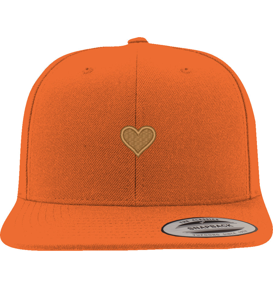 Herz aus Gold - Baseball-Cap
