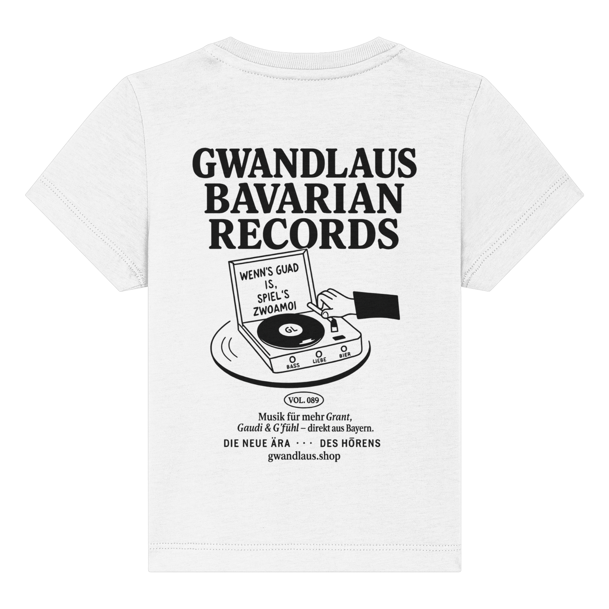 Baby Organic Shirt - Bavarian Records