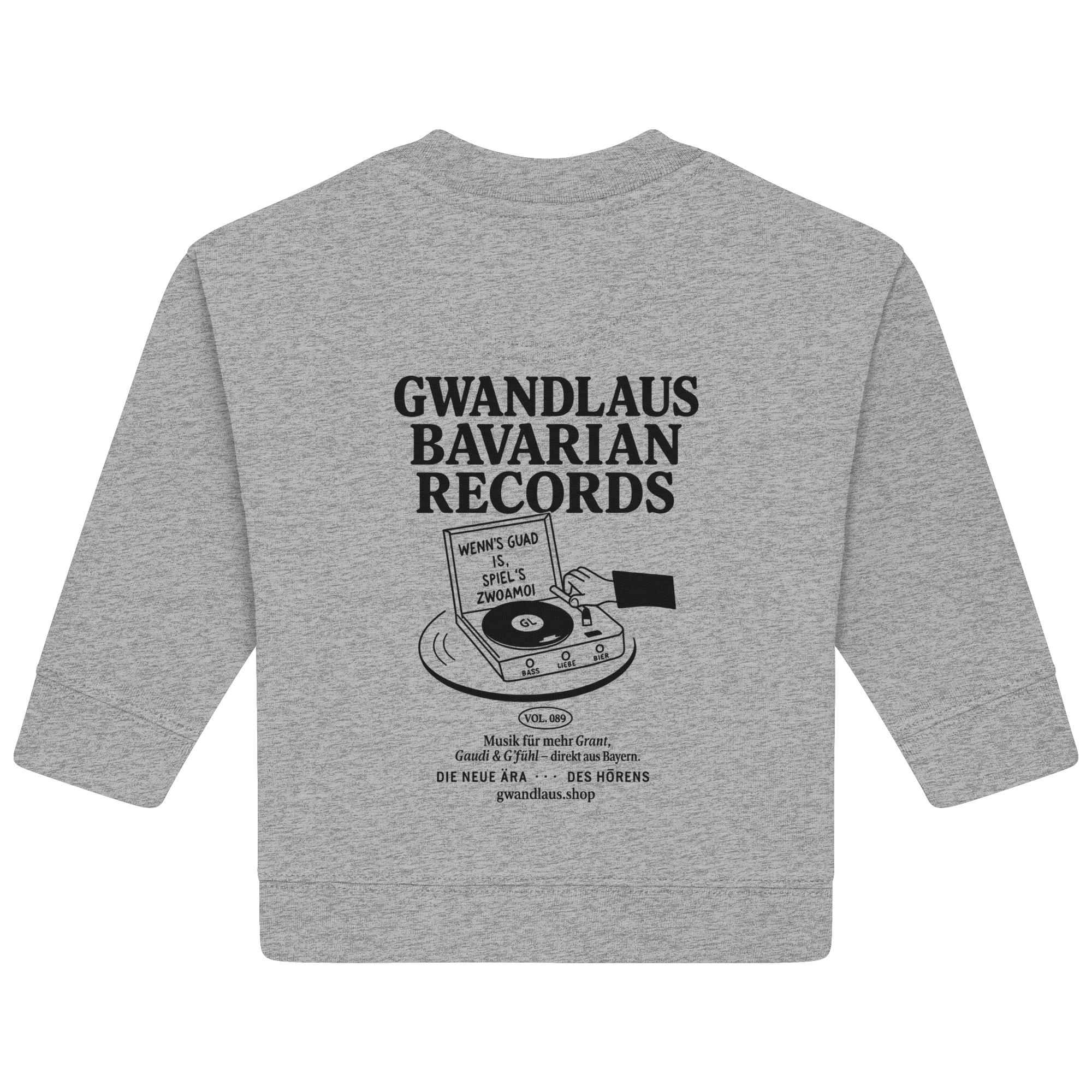 Baby Organic Sweatshirt - Bavarian Records