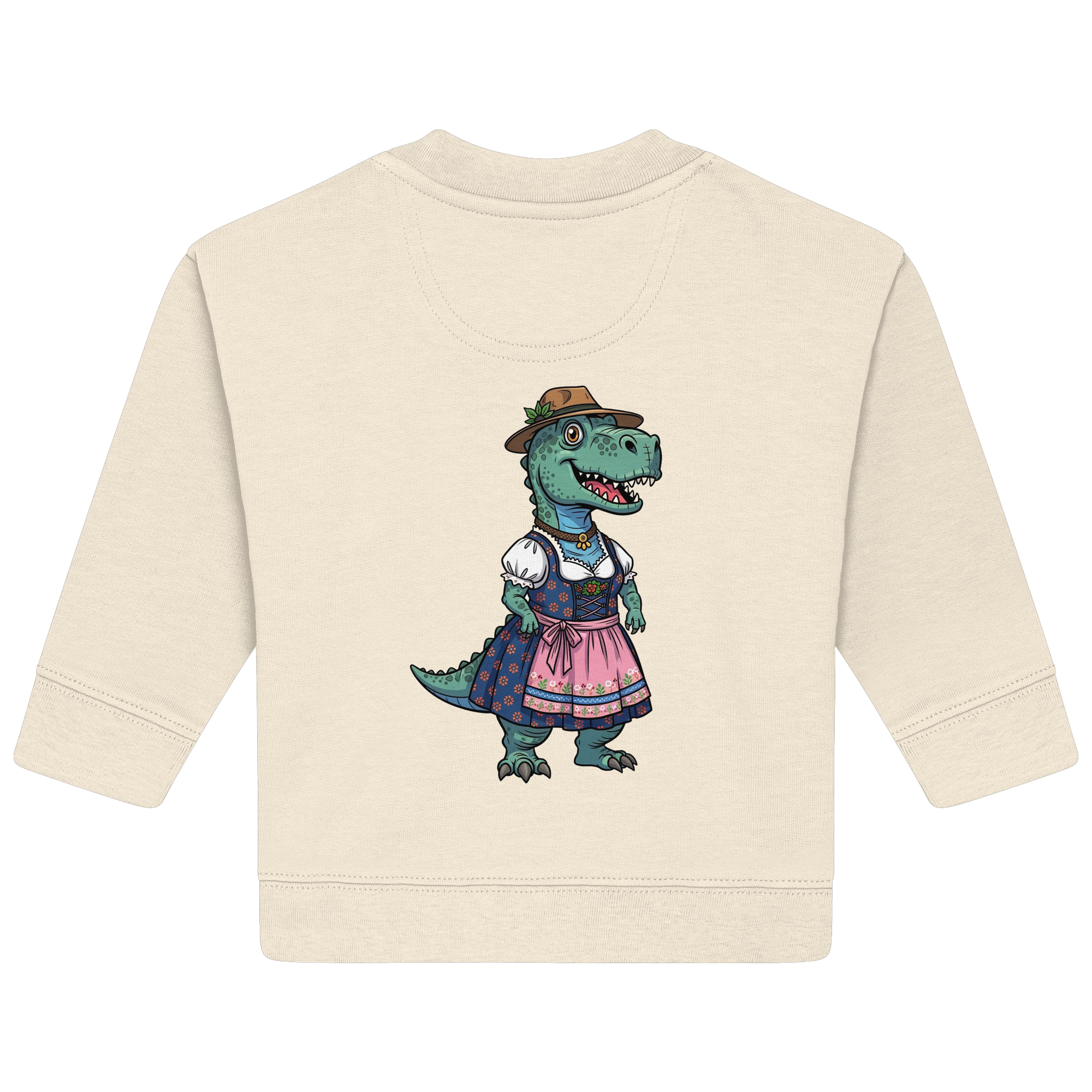 Baby Sweatshirt - Dino Mädel