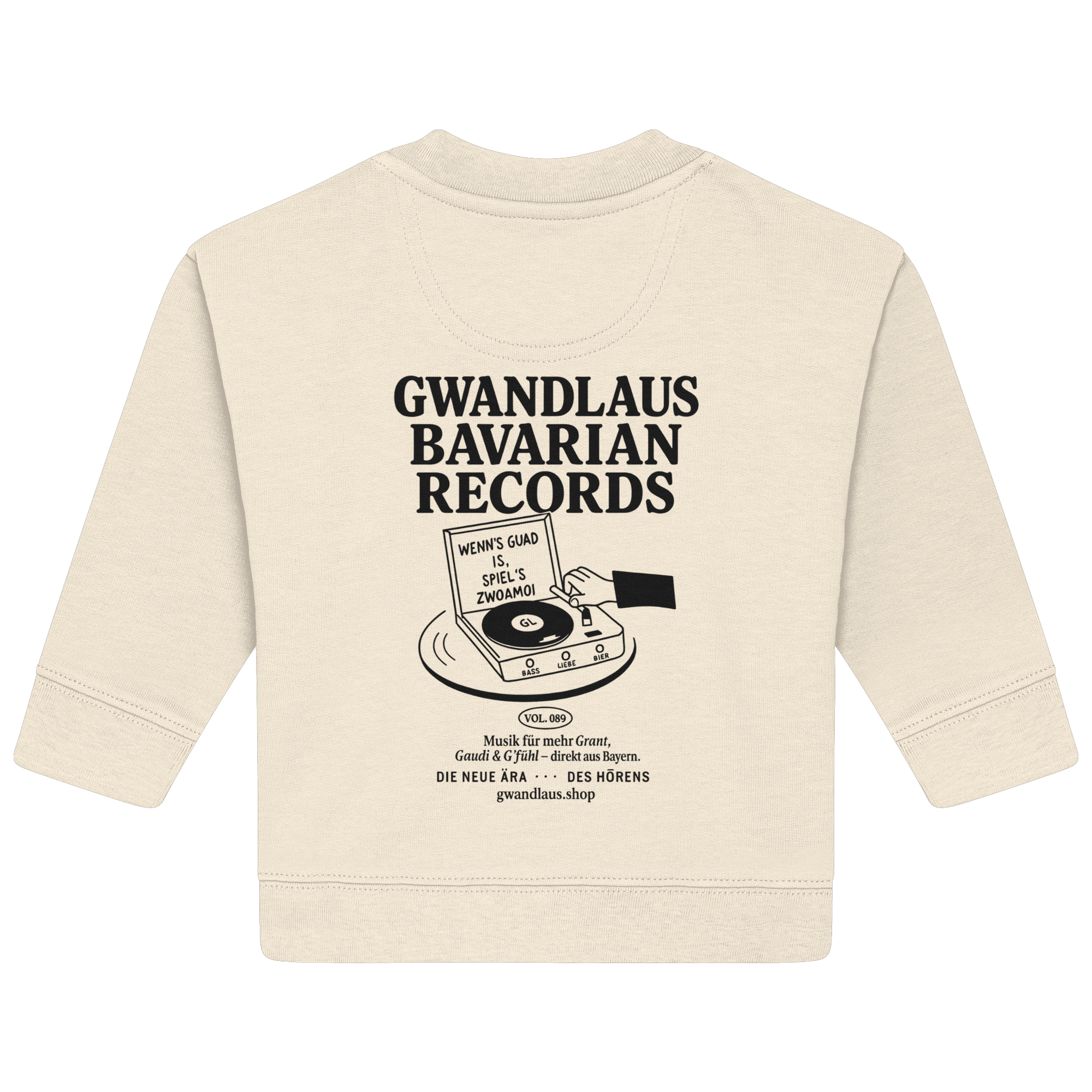 Baby Organic Sweatshirt - Bavarian Records