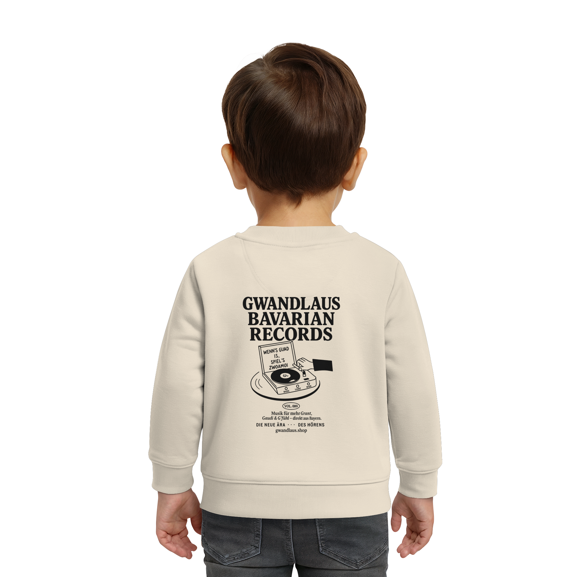 Baby Organic Sweatshirt - Bavarian Records