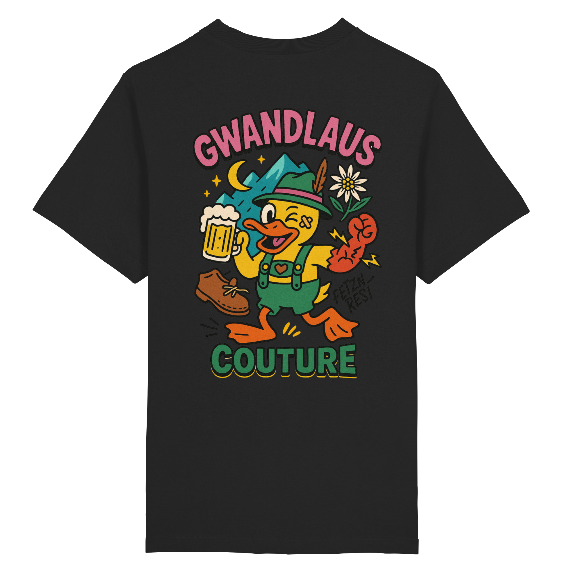 Crazy Duck - Heavy Oversized Organic Shirt