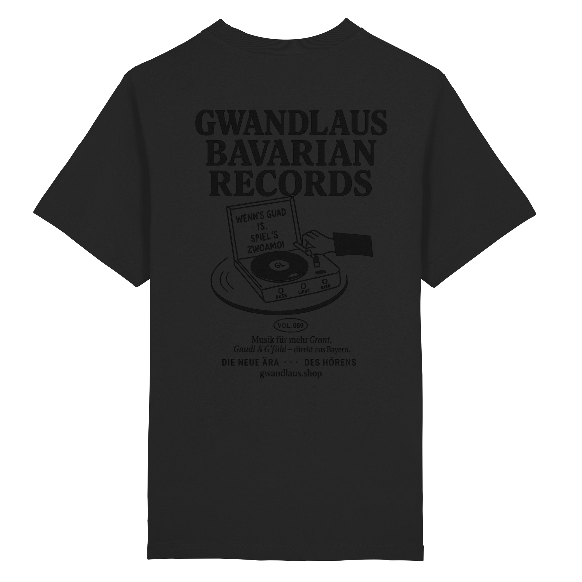 Bavarian Records  - Heavy Oversized Organic Shirt