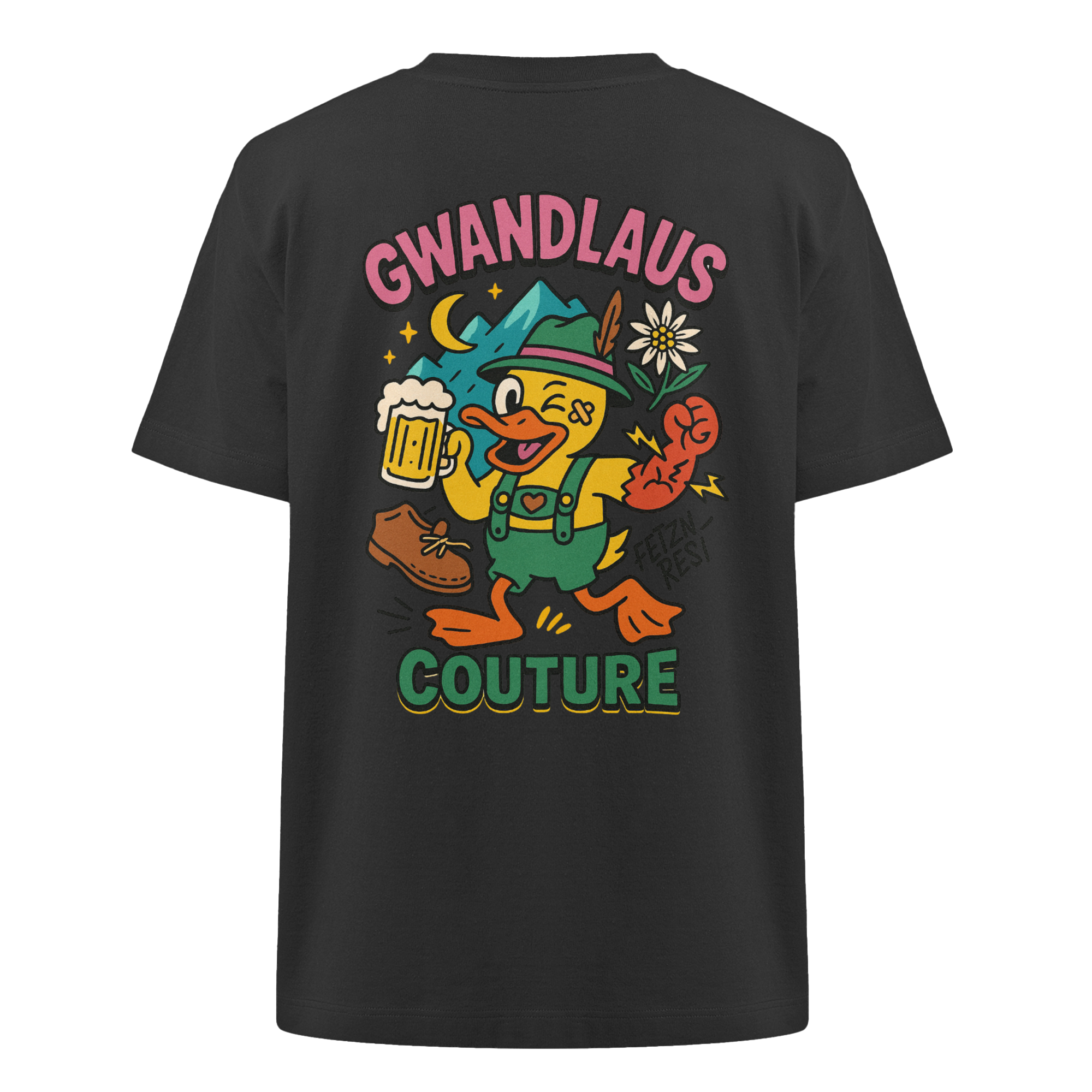 Crazy Duck - Heavy Oversized Organic Shirt