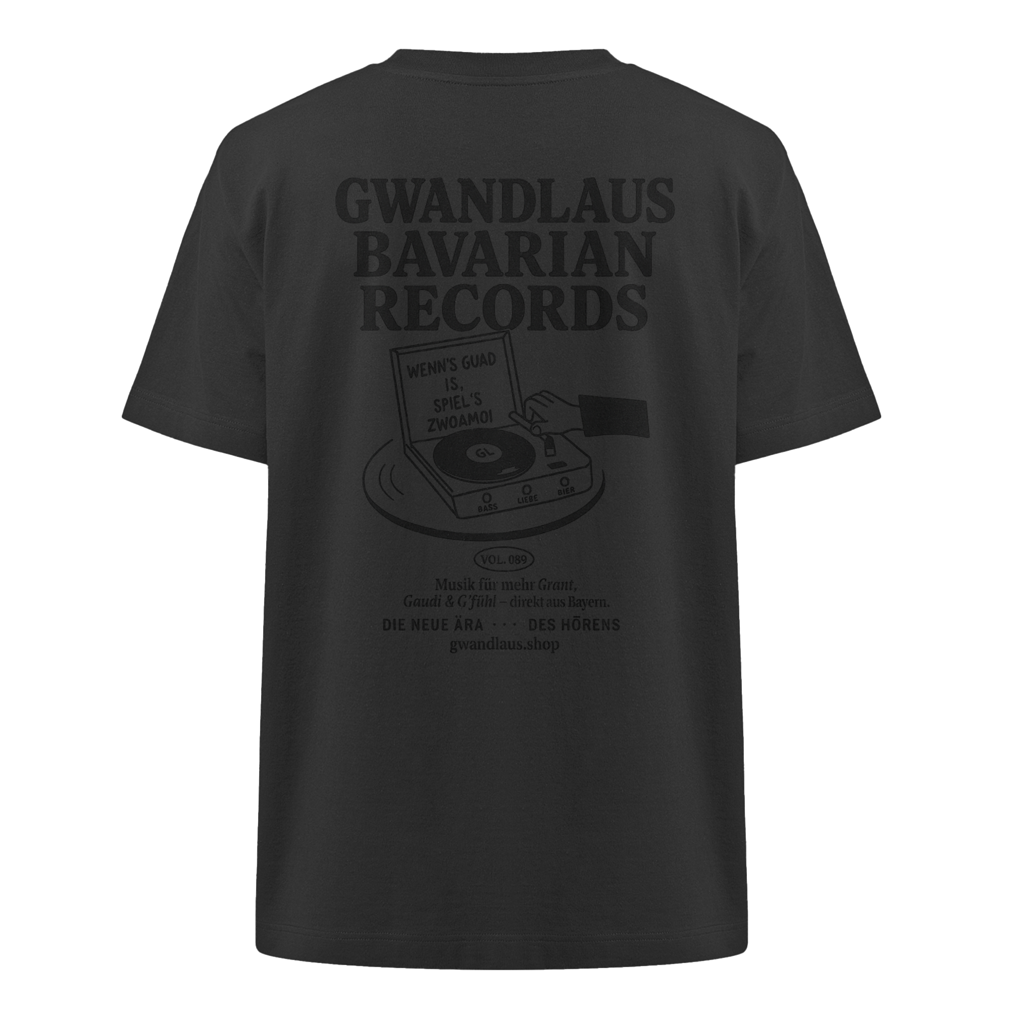 Bavarian Records  - Heavy Oversized Organic Shirt