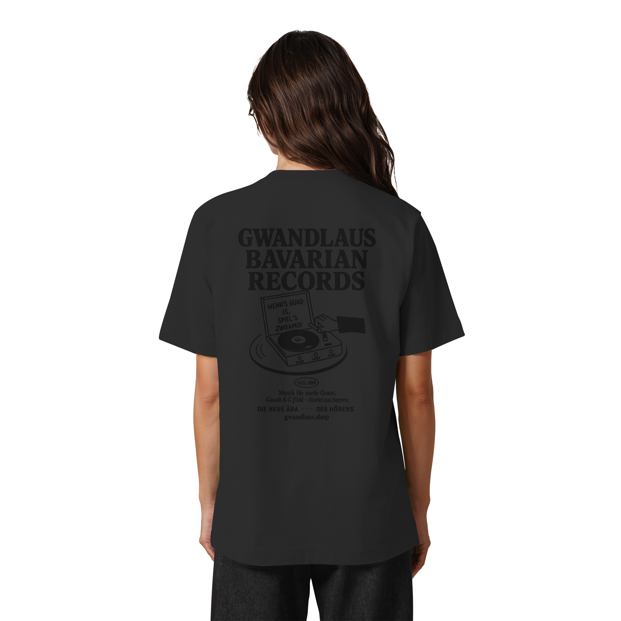 Bavarian Records  - Heavy Oversized Organic Shirt