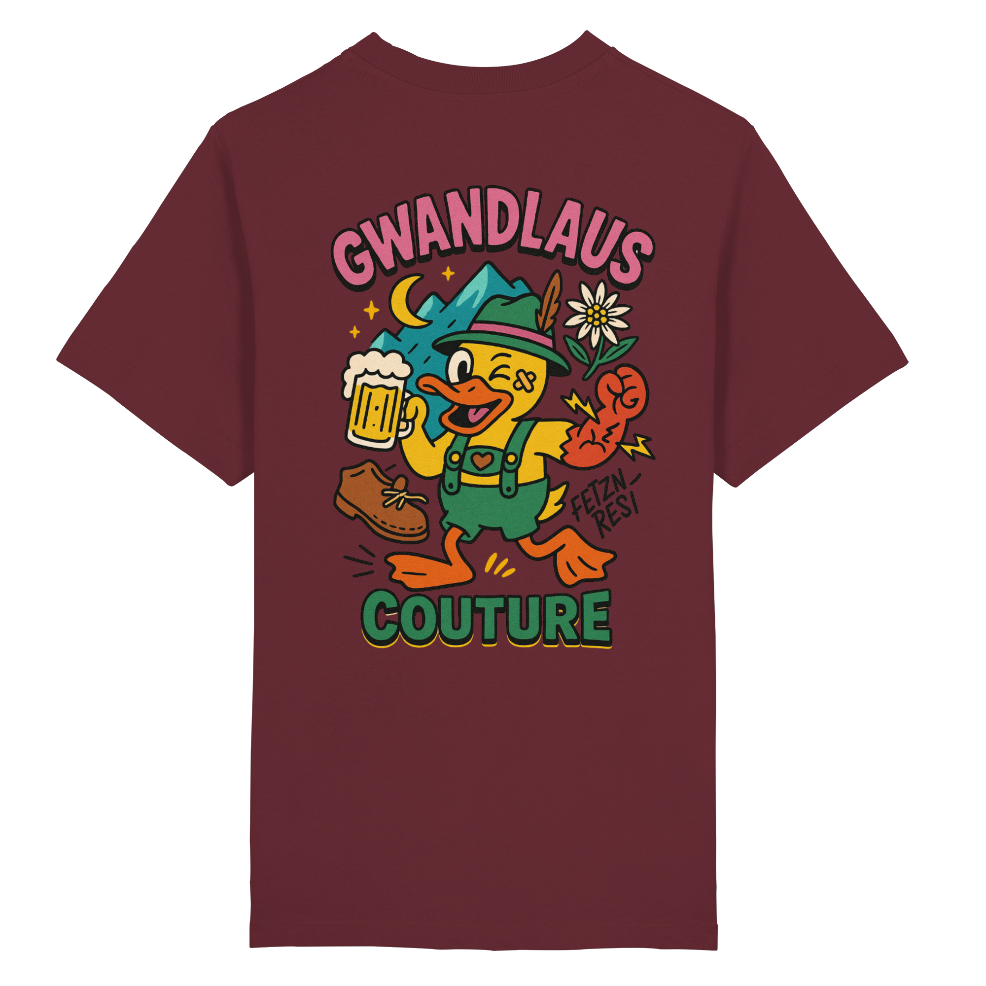 Crazy Duck - Heavy Oversized Organic Shirt