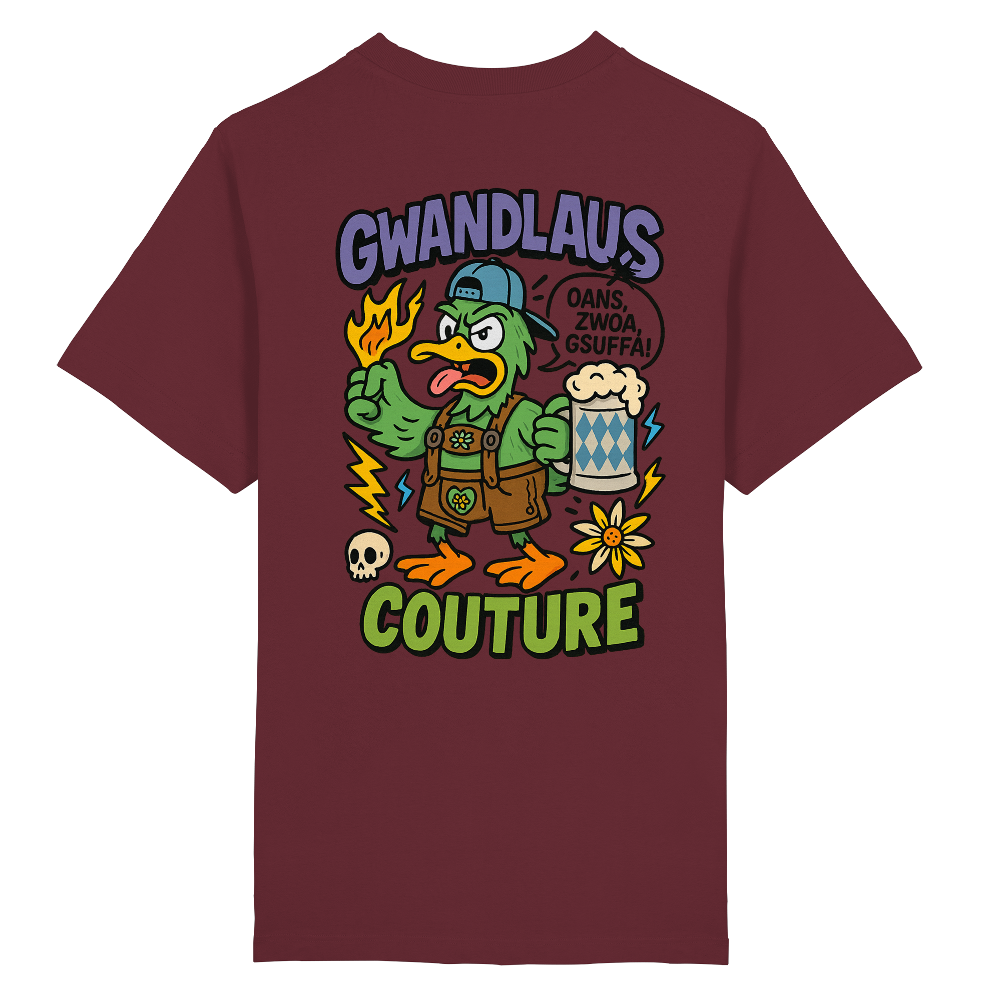 Ente süßsauer - Heavy Oversized Organic Shirt