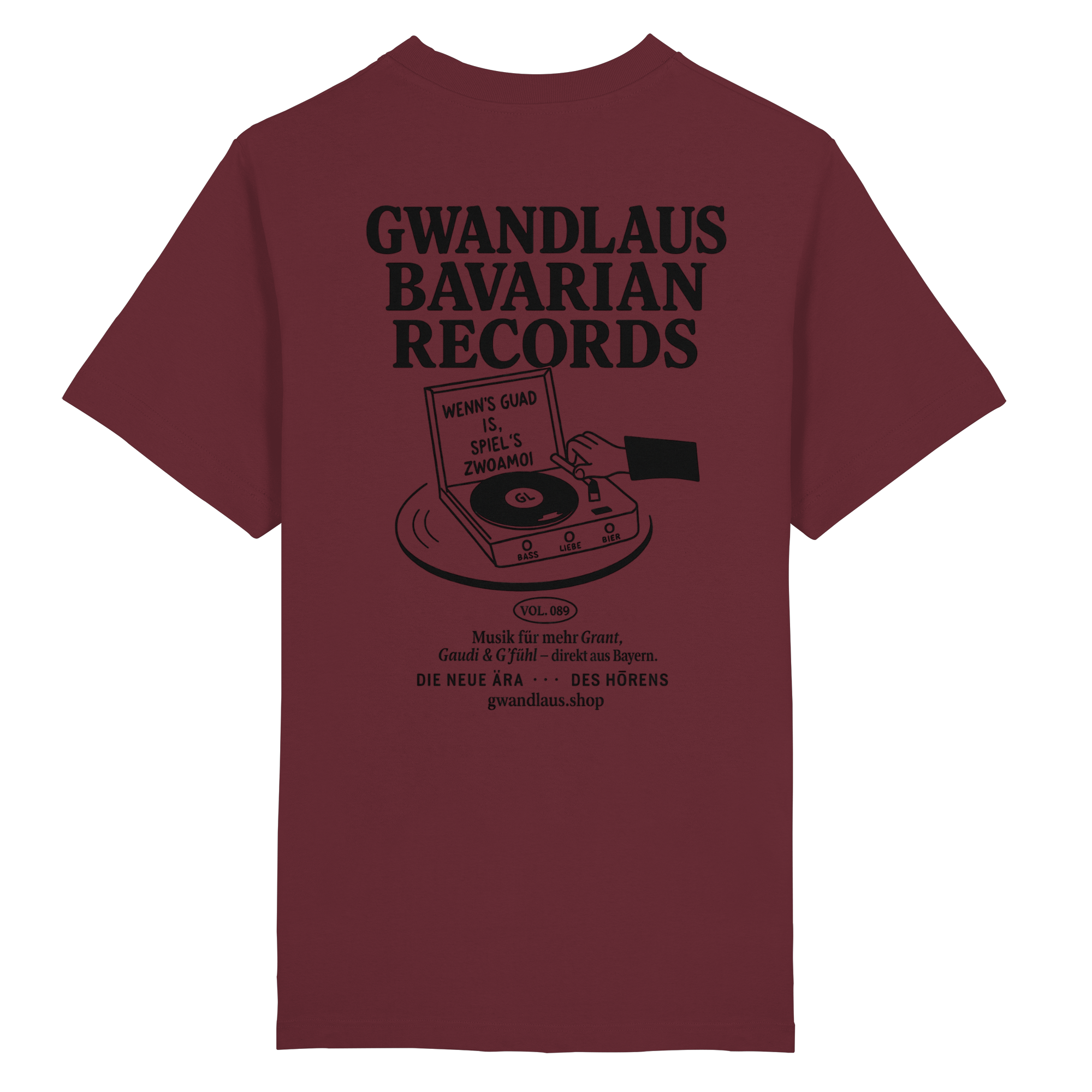 Bavarian Records  - Heavy Oversized Organic Shirt