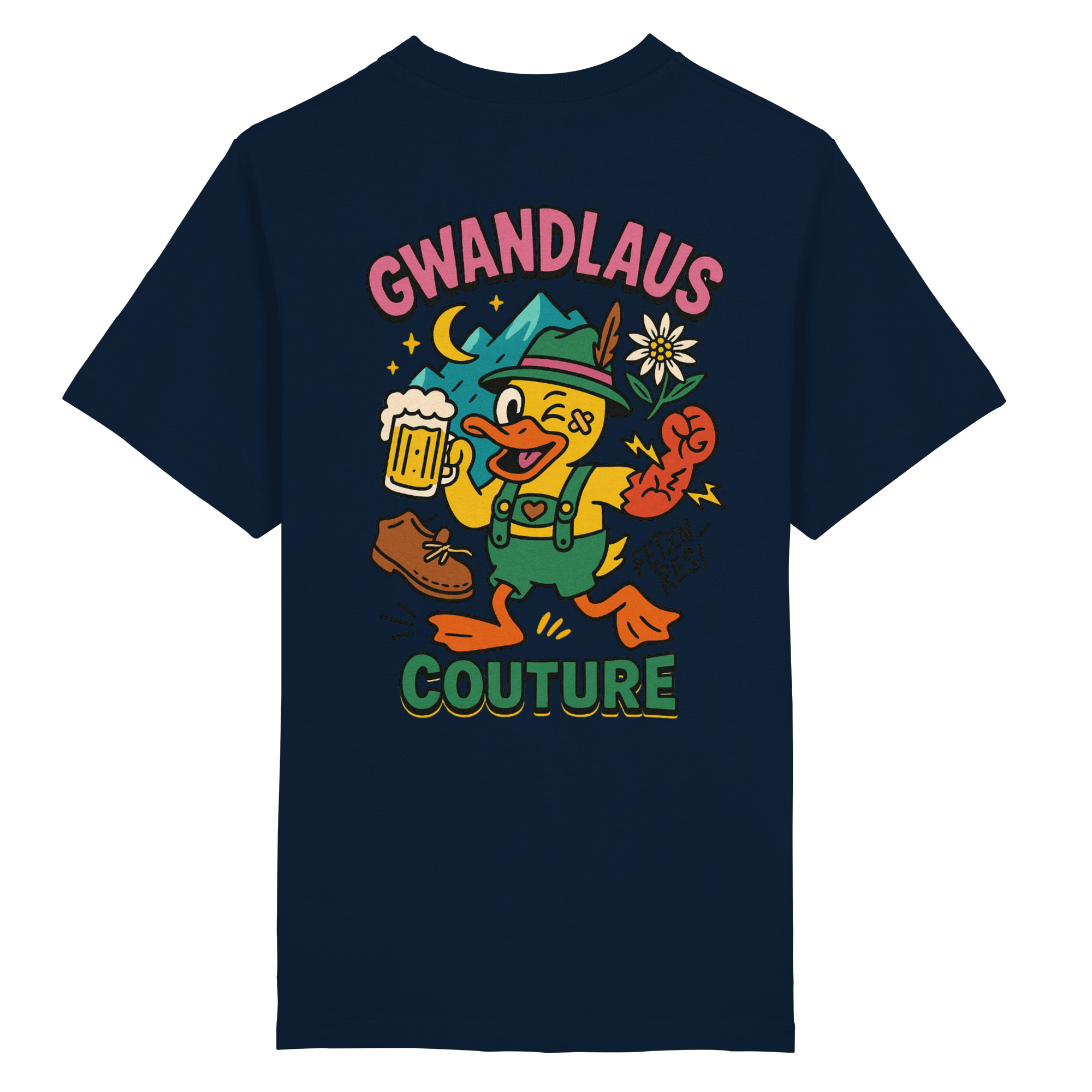 Crazy Duck - Heavy Oversized Organic Shirt