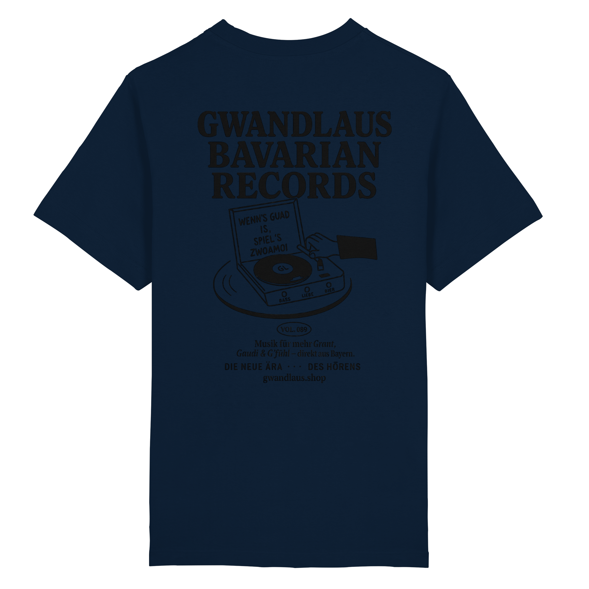 Bavarian Records  - Heavy Oversized Organic Shirt