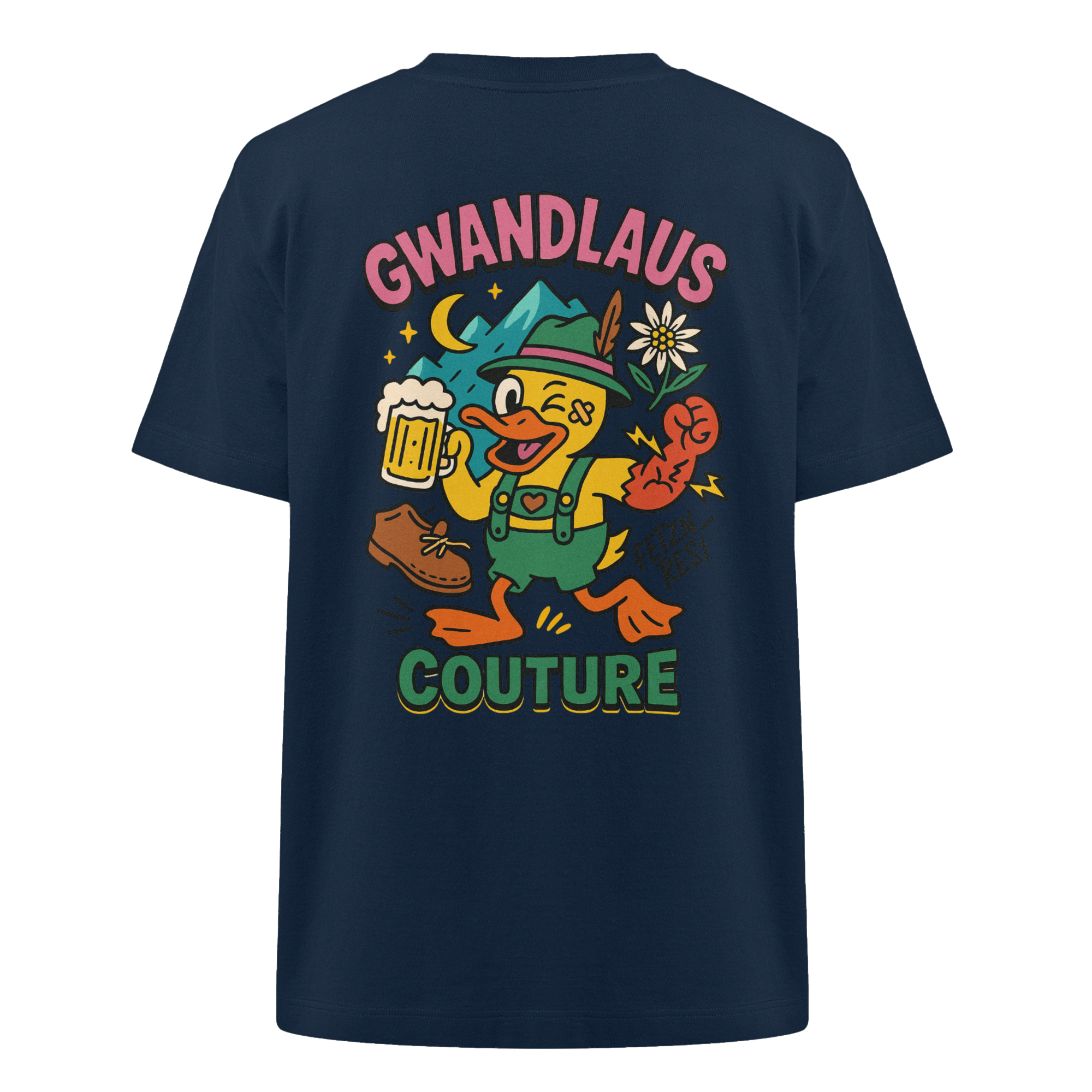 Crazy Duck - Heavy Oversized Organic Shirt