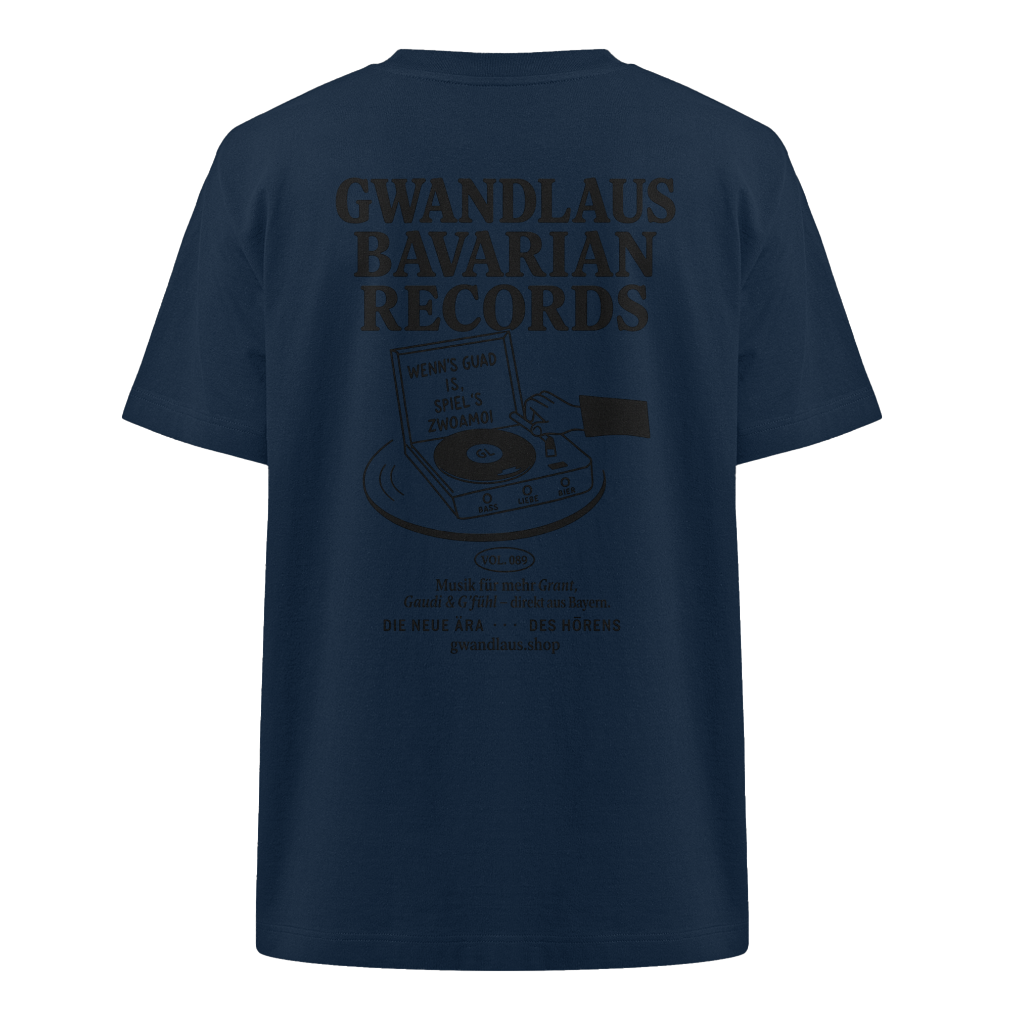 Bavarian Records  - Heavy Oversized Organic Shirt
