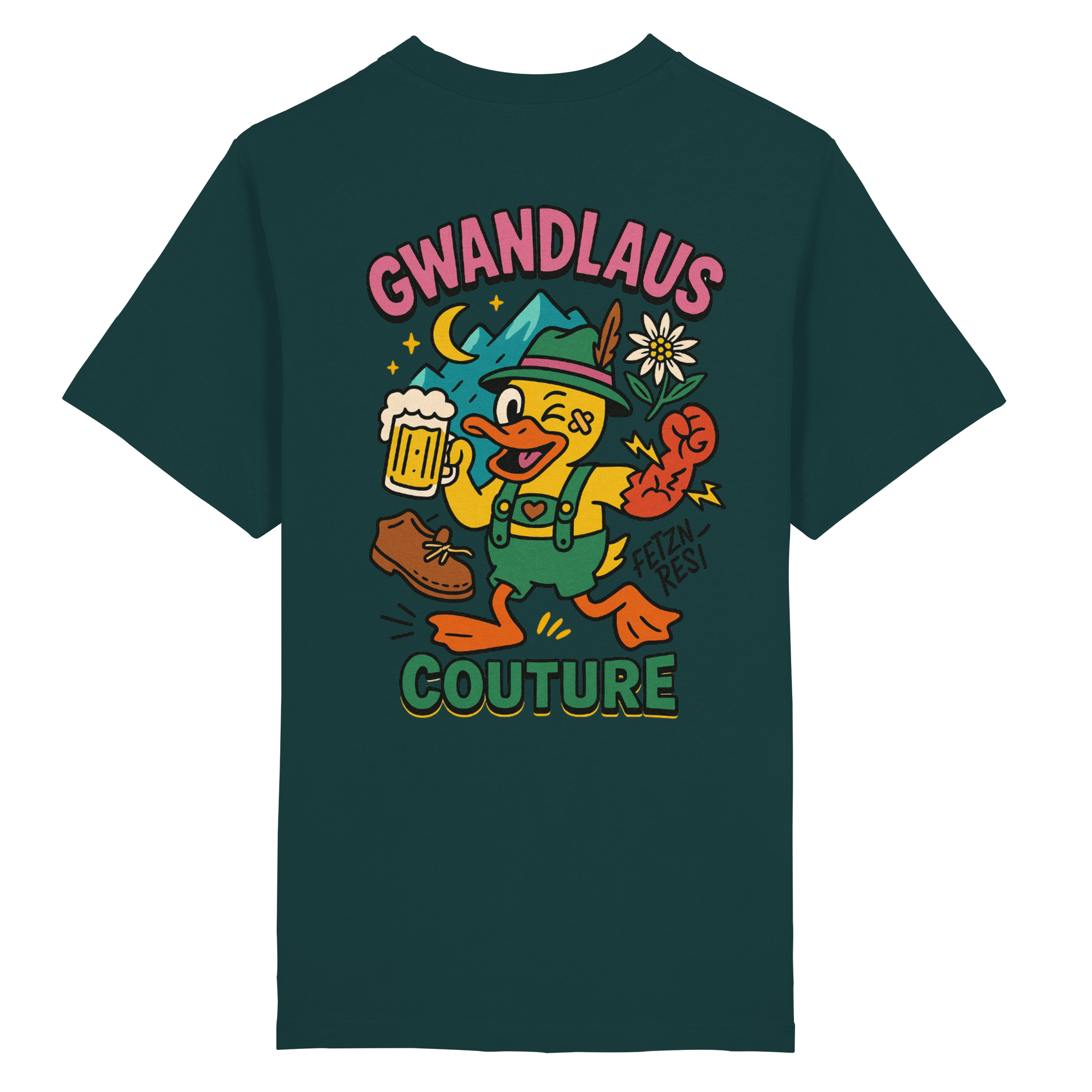 Crazy Duck - Heavy Oversized Organic Shirt