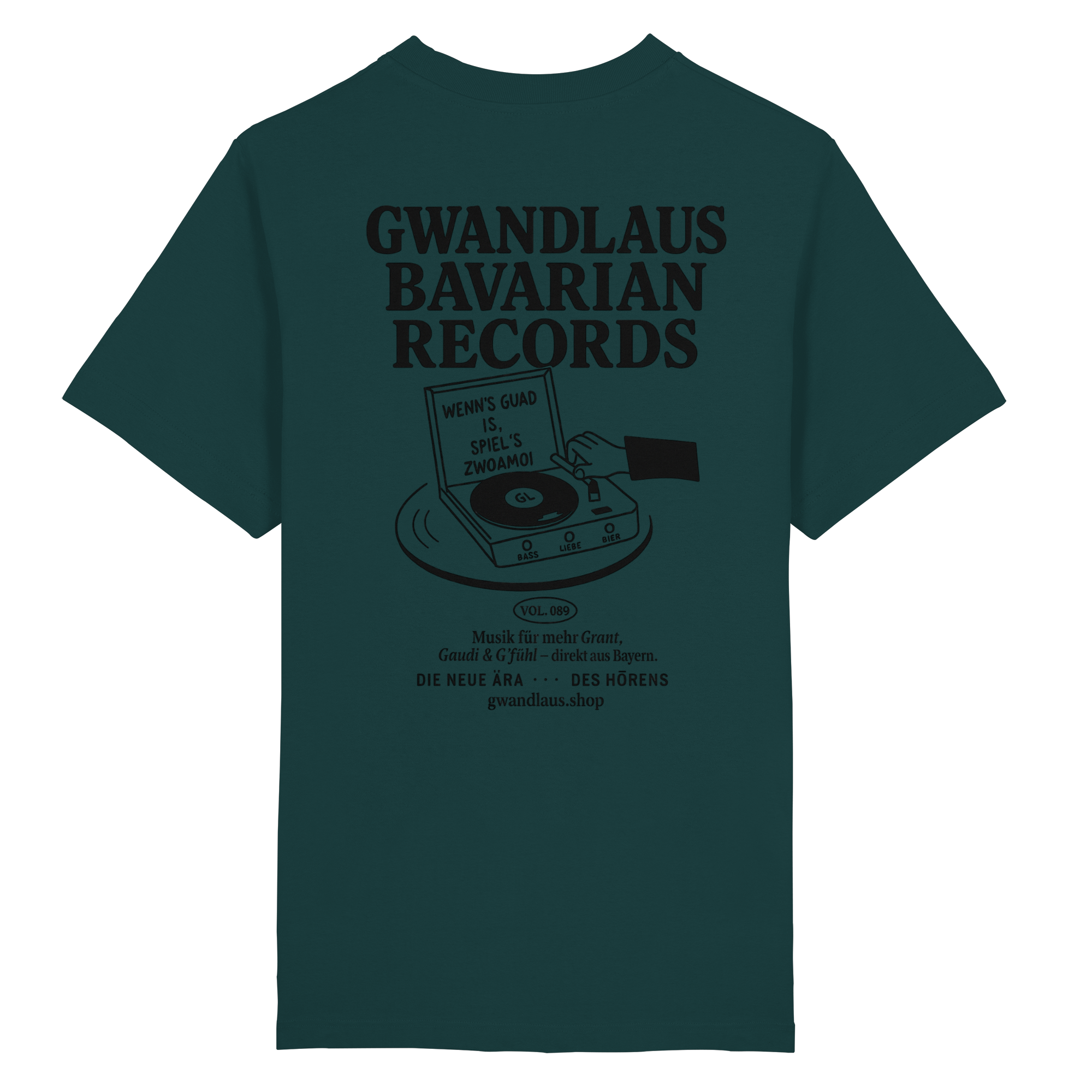 Bavarian Records  - Heavy Oversized Organic Shirt