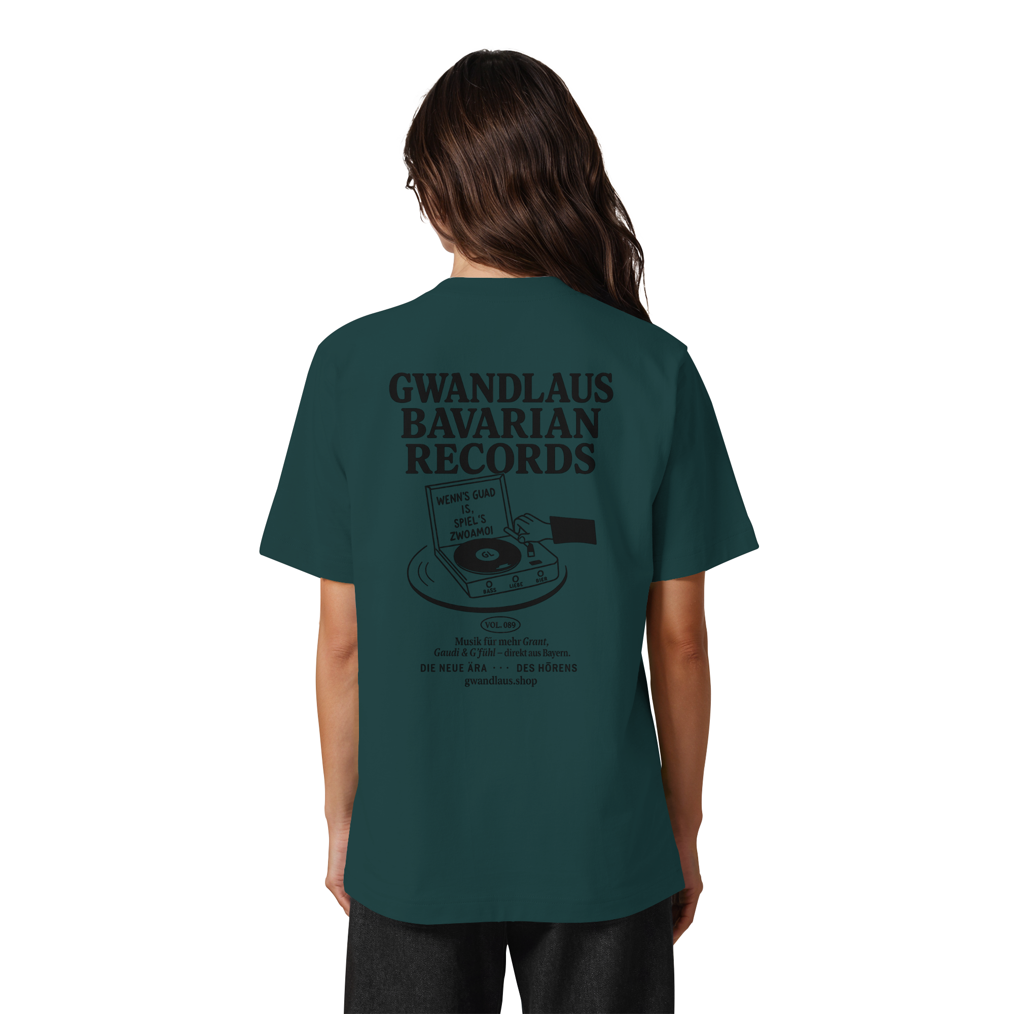 Bavarian Records  - Heavy Oversized Organic Shirt