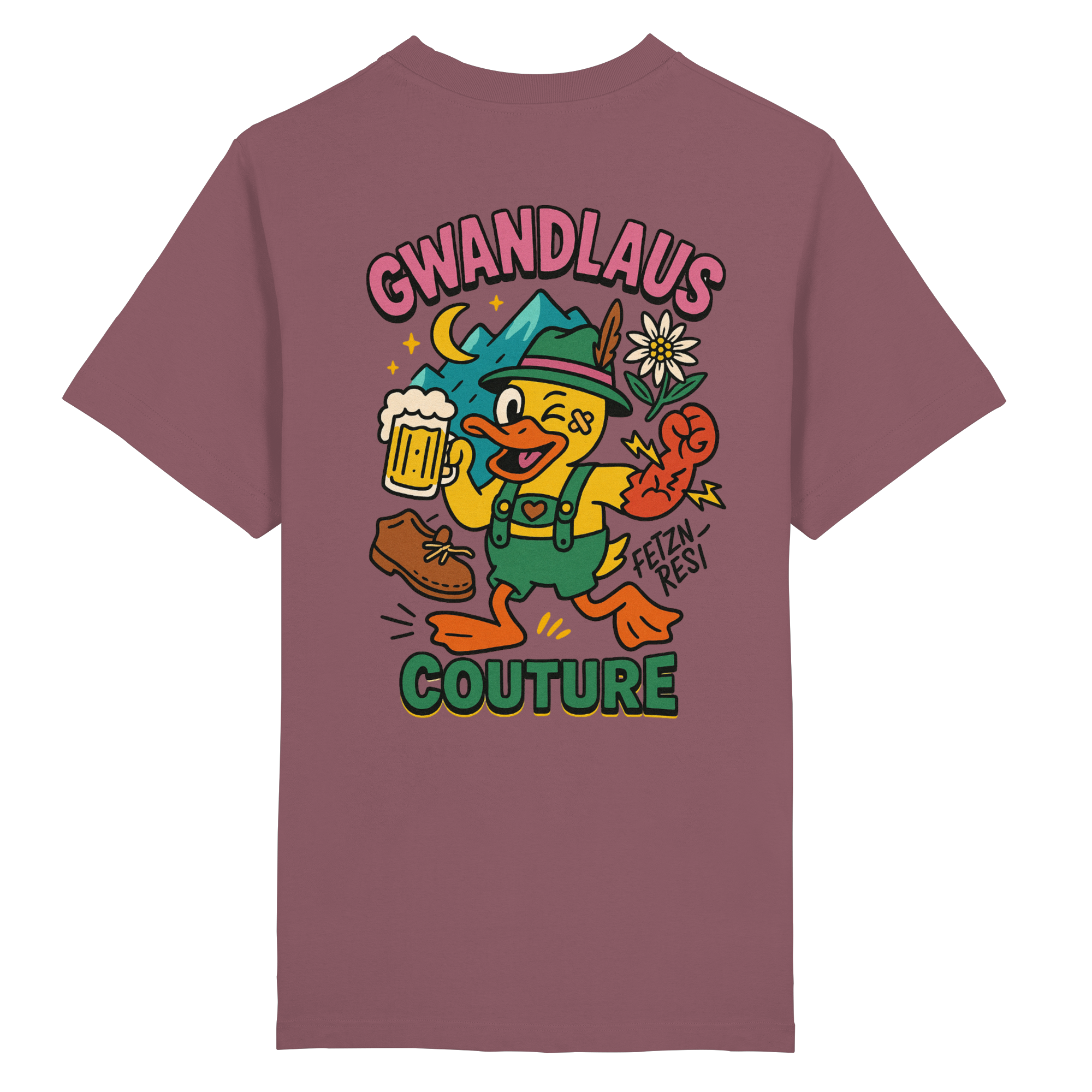 Crazy Duck - Heavy Oversized Organic Shirt