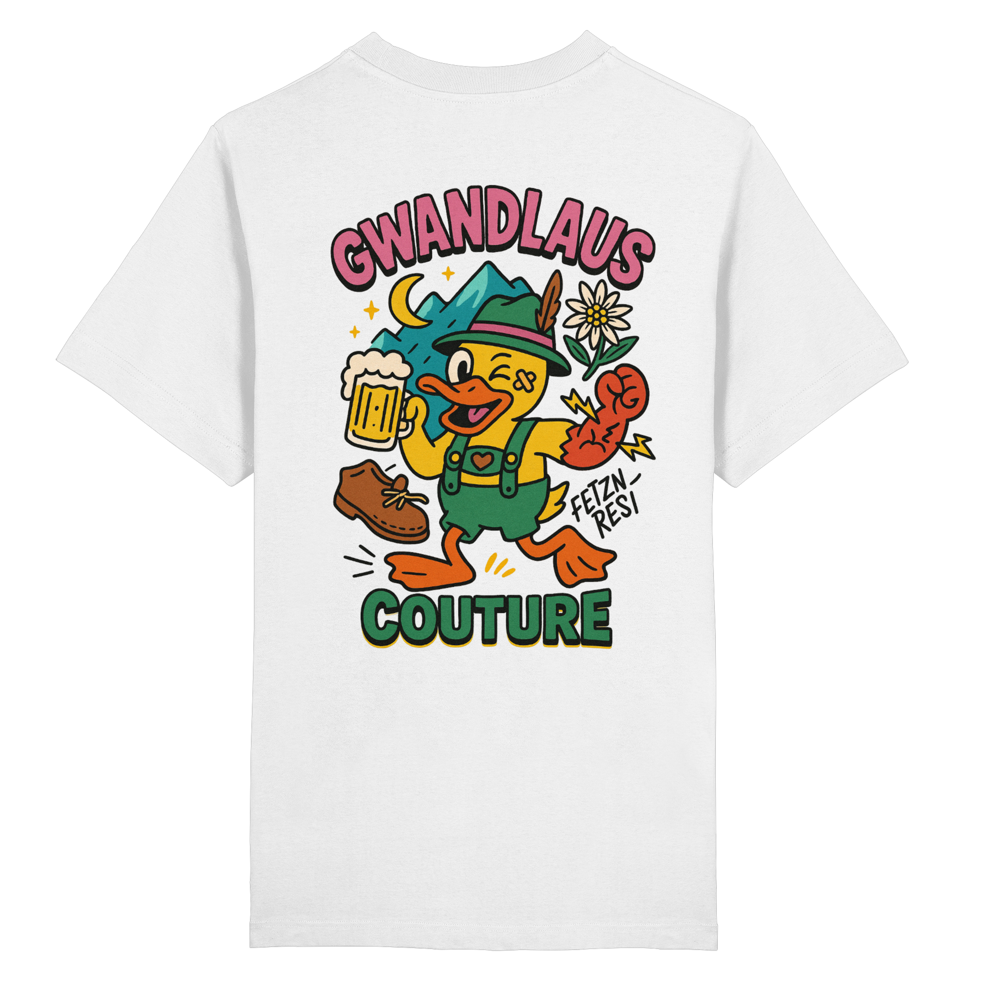 Crazy Duck - Heavy Oversized Organic Shirt