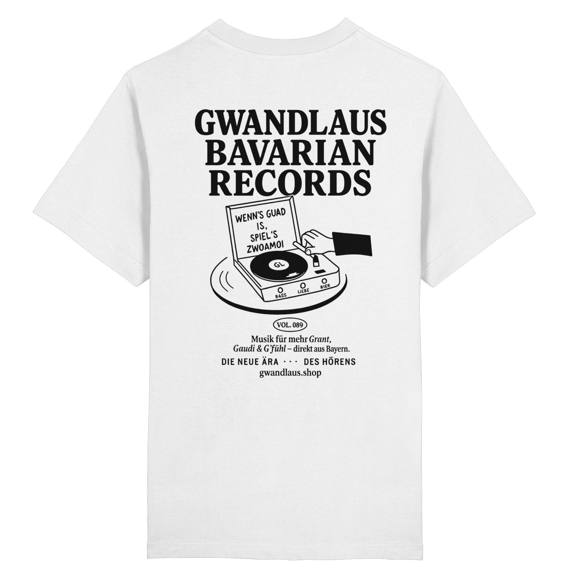 Bavarian Records  - Heavy Oversized Organic Shirt