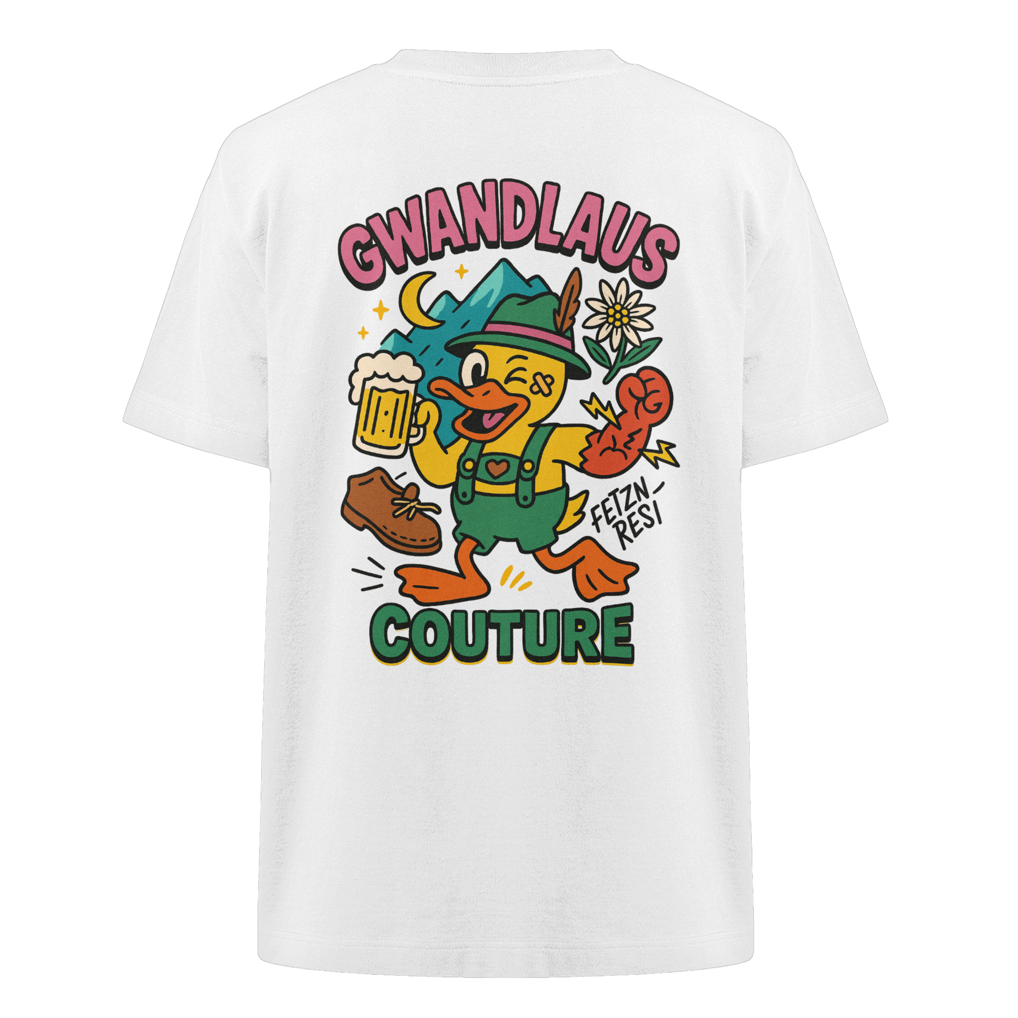 Crazy Duck - Heavy Oversized Organic Shirt