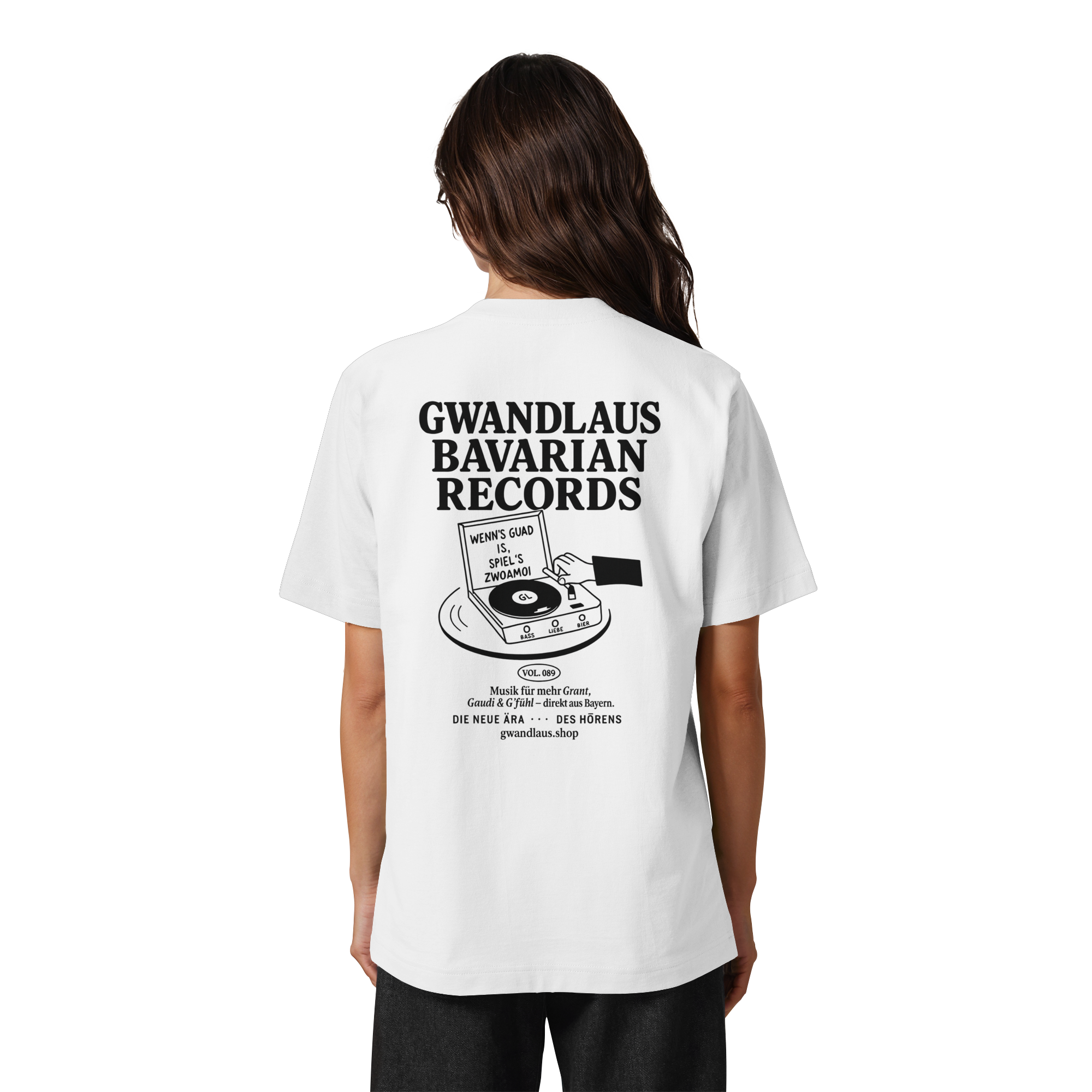 Bavarian Records  - Heavy Oversized Organic Shirt