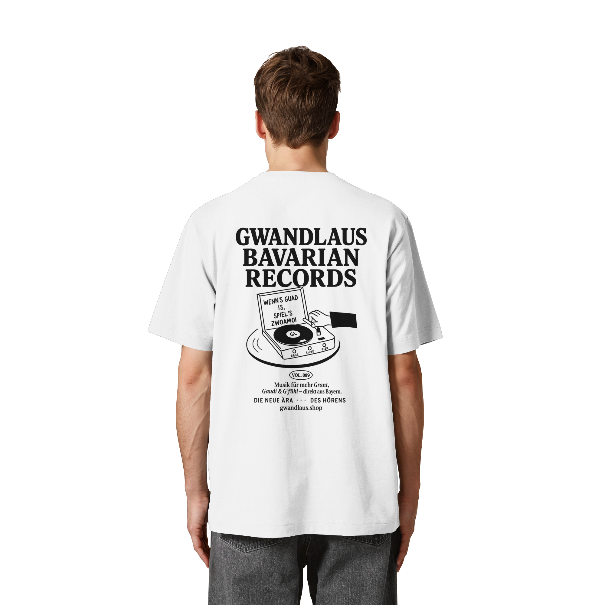 Bavarian Records  - Heavy Oversized Organic Shirt