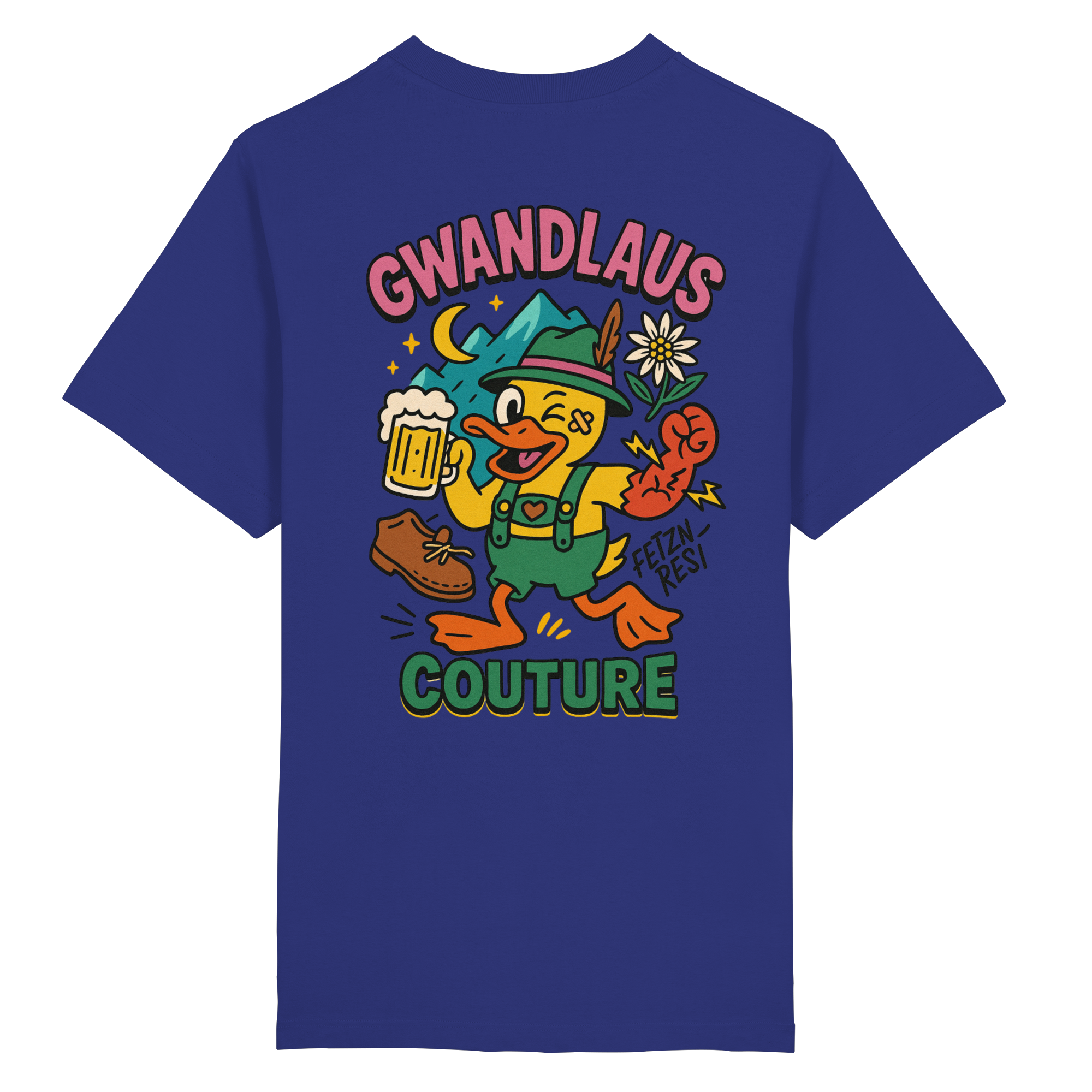 Crazy Duck - Heavy Oversized Organic Shirt