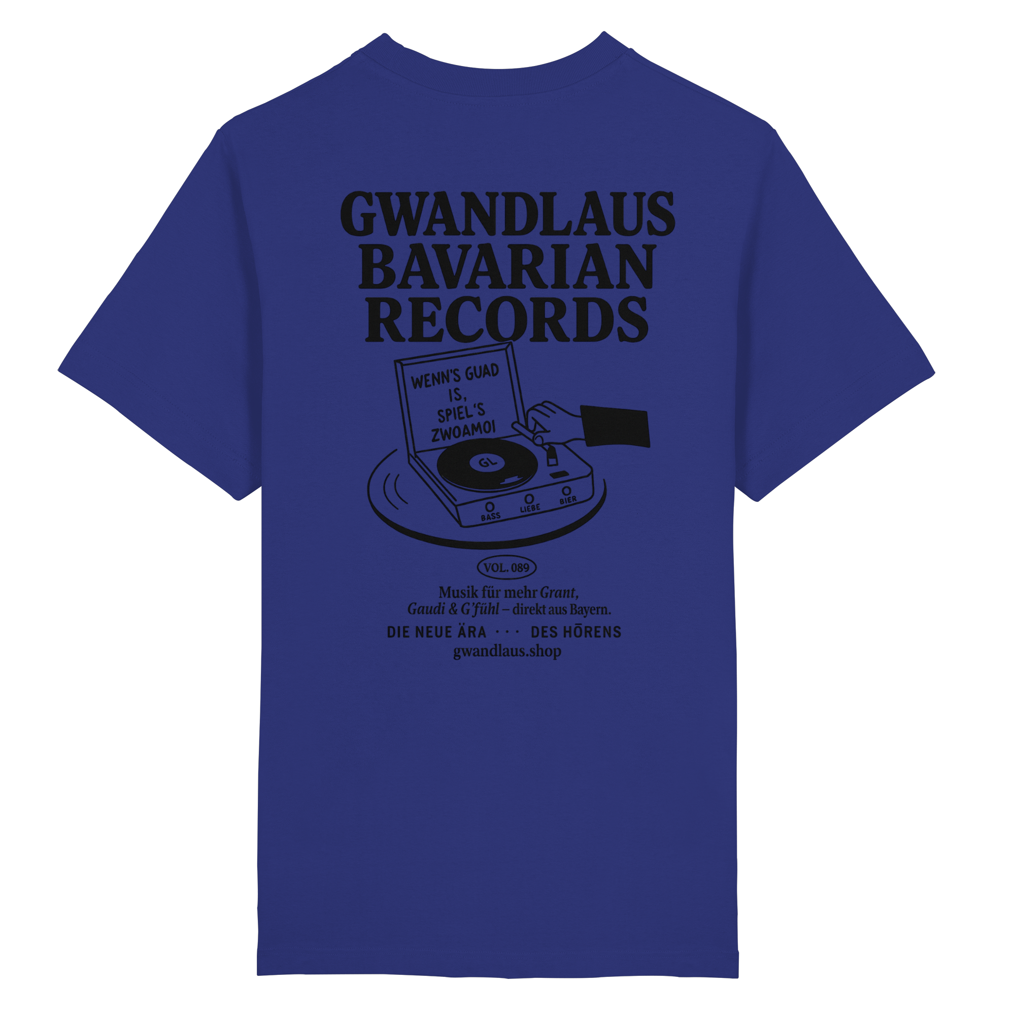 Bavarian Records  - Heavy Oversized Organic Shirt