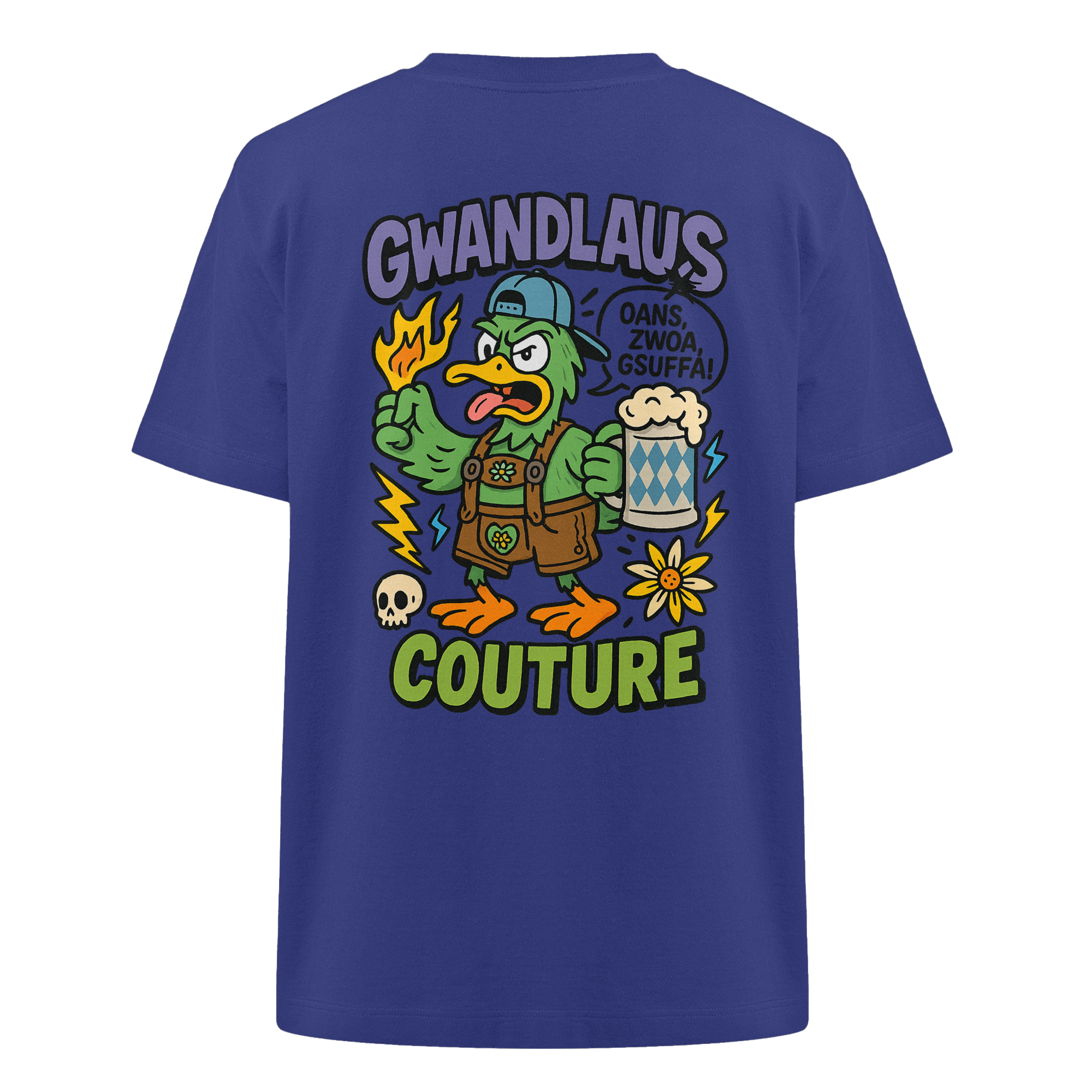 Ente süßsauer - Heavy Oversized Organic Shirt