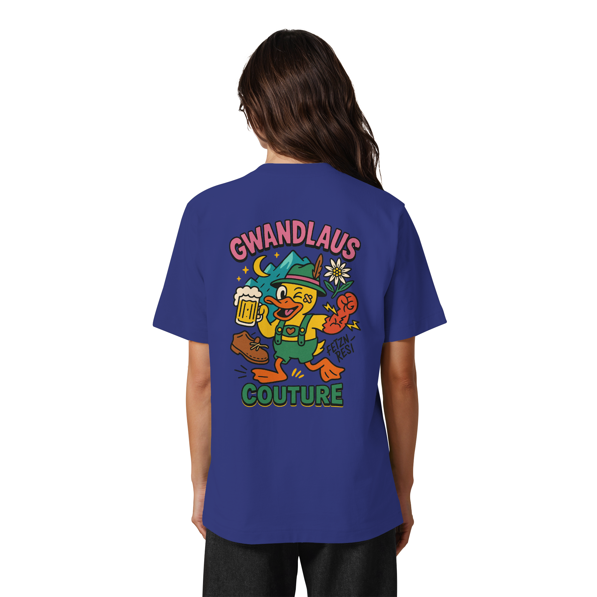 Crazy Duck - Heavy Oversized Organic Shirt