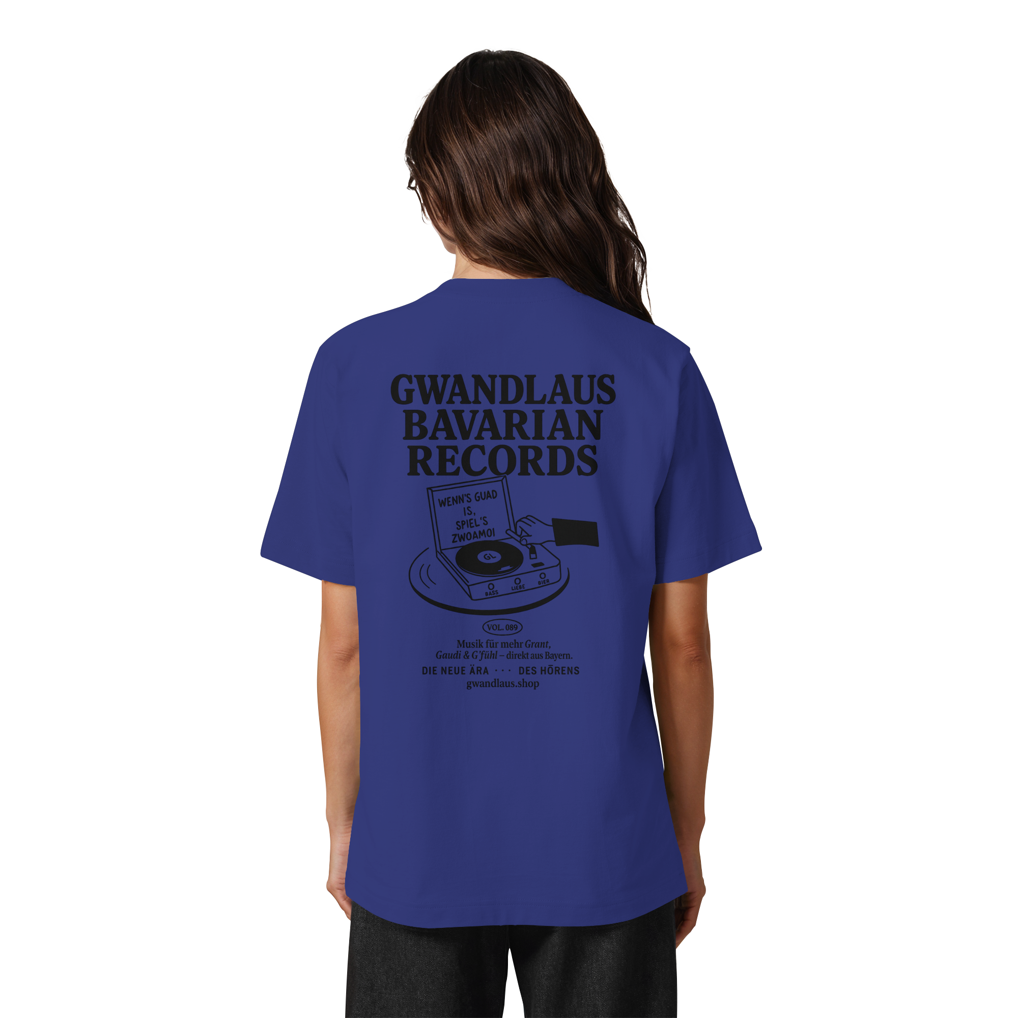 Bavarian Records  - Heavy Oversized Organic Shirt