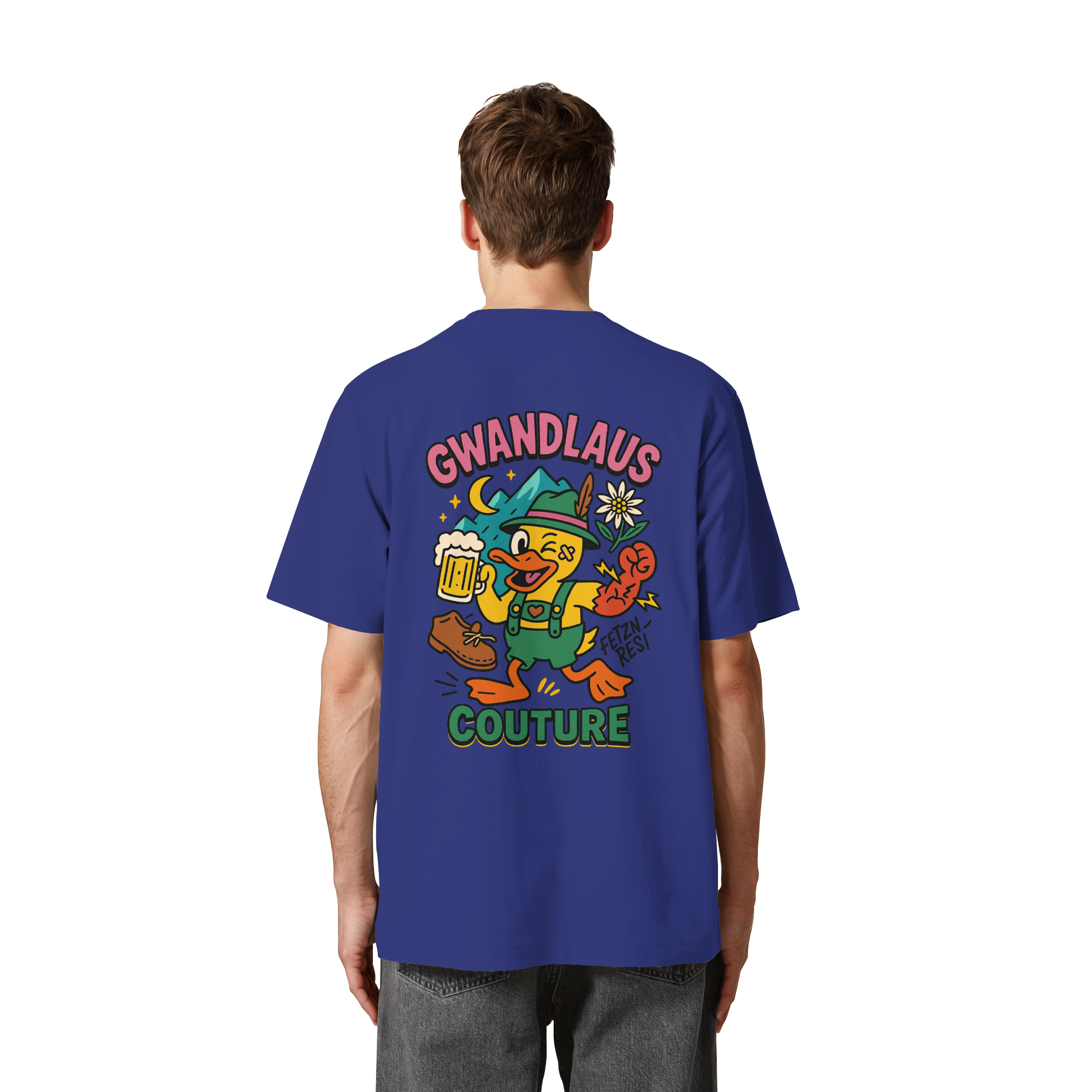 Crazy Duck - Heavy Oversized Organic Shirt