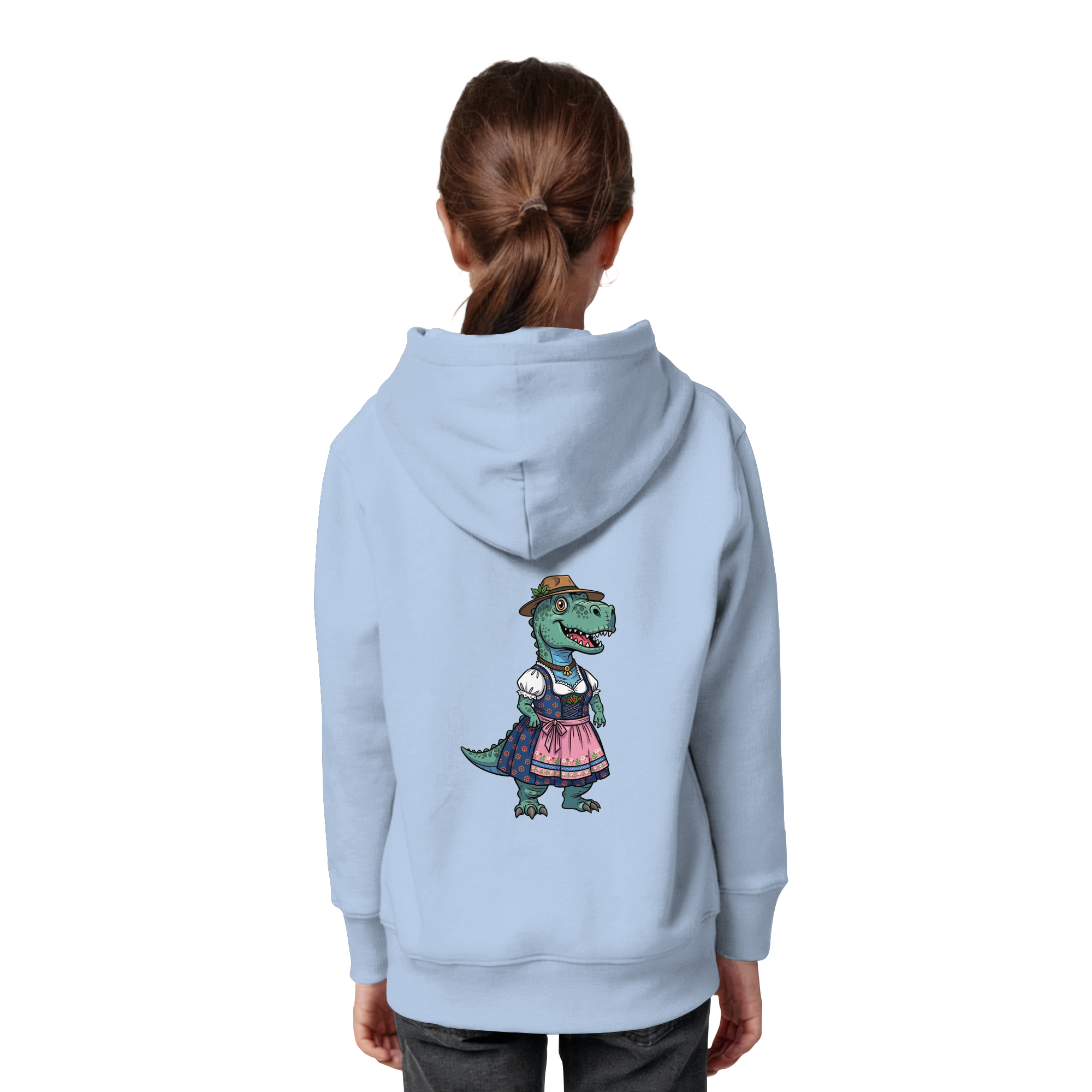 Kids Hoodie - Dino Mädel