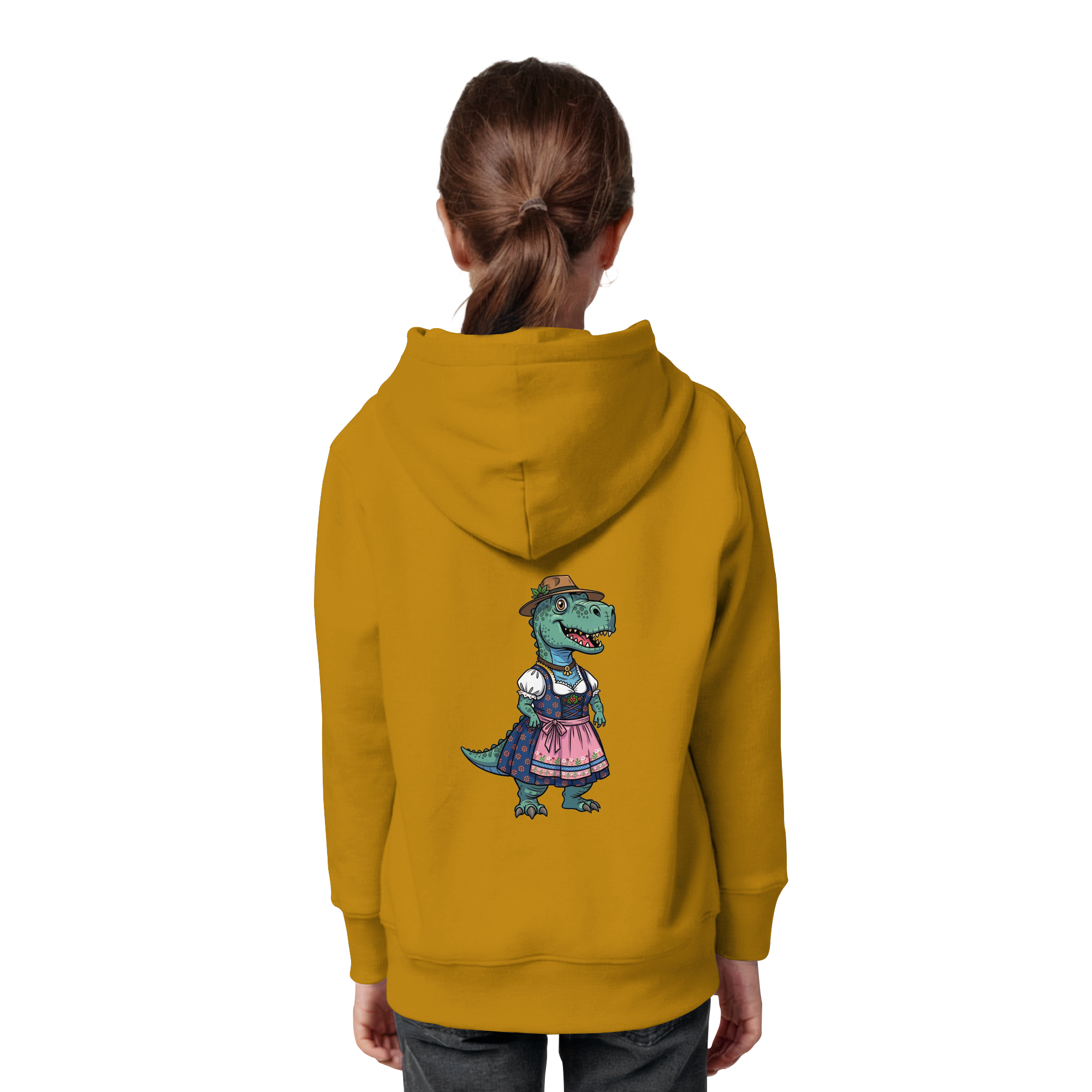 Kids Hoodie - Dino Mädel